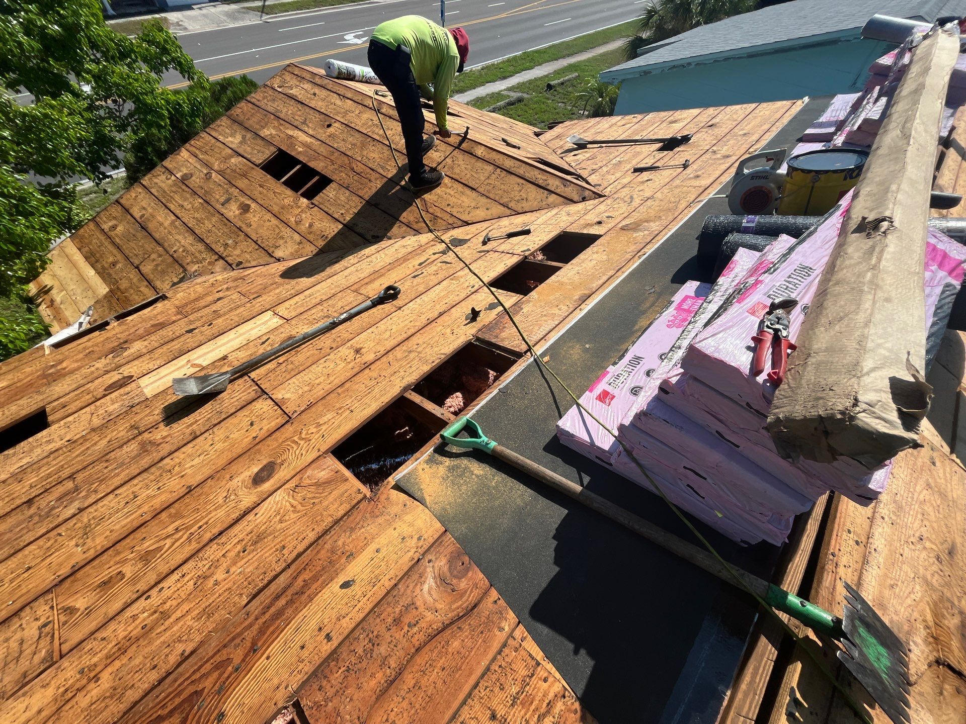Project in St. Petersburg 33713 by Mitchell Roofing Company LLC 