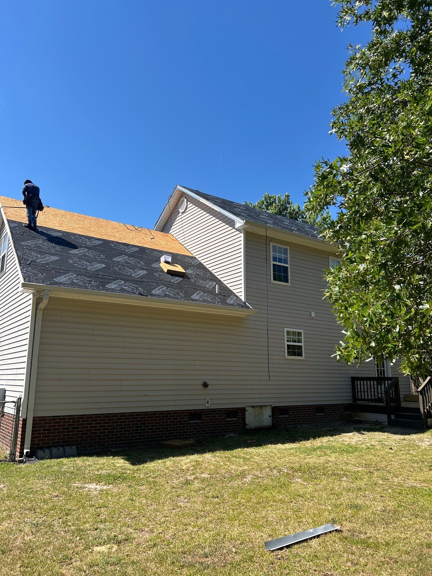 Residential Roofing Installation using Owens Corning by Karcher Roofing & Construction