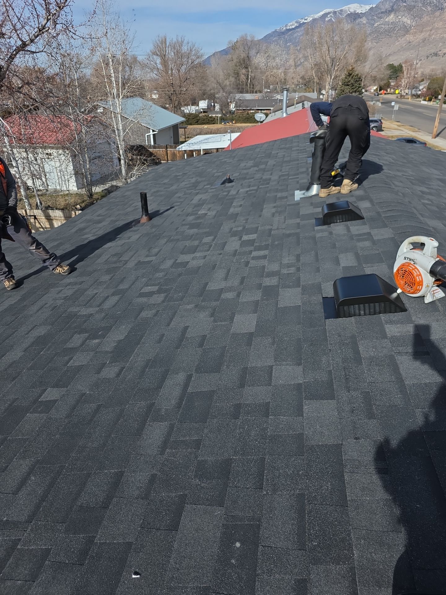 Project in Brigham City, UT by The Roofing Experience, LLC