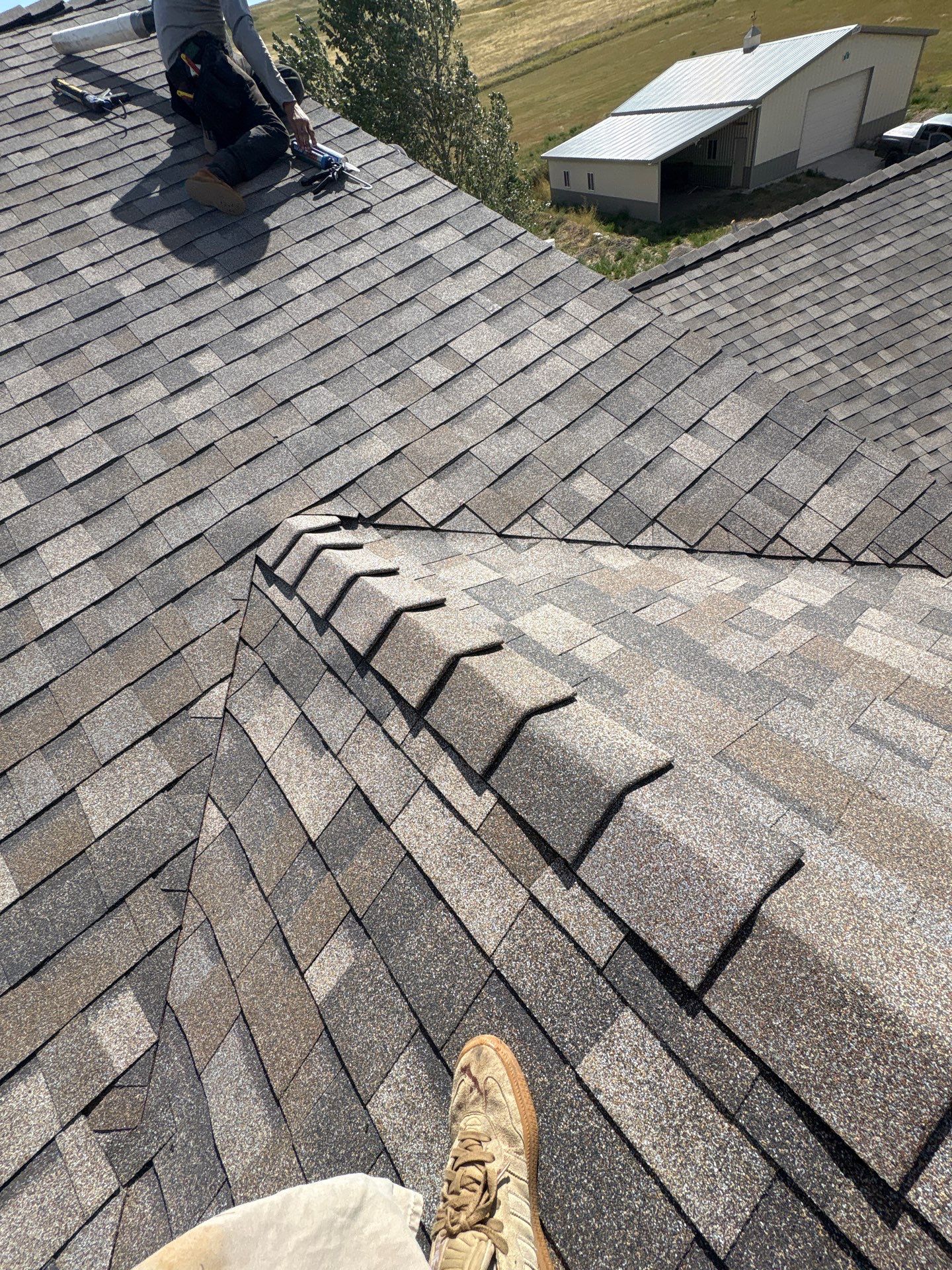 Owens Corning Architectural Shingle Roof Replacement in Great Falls by KQC Roofing