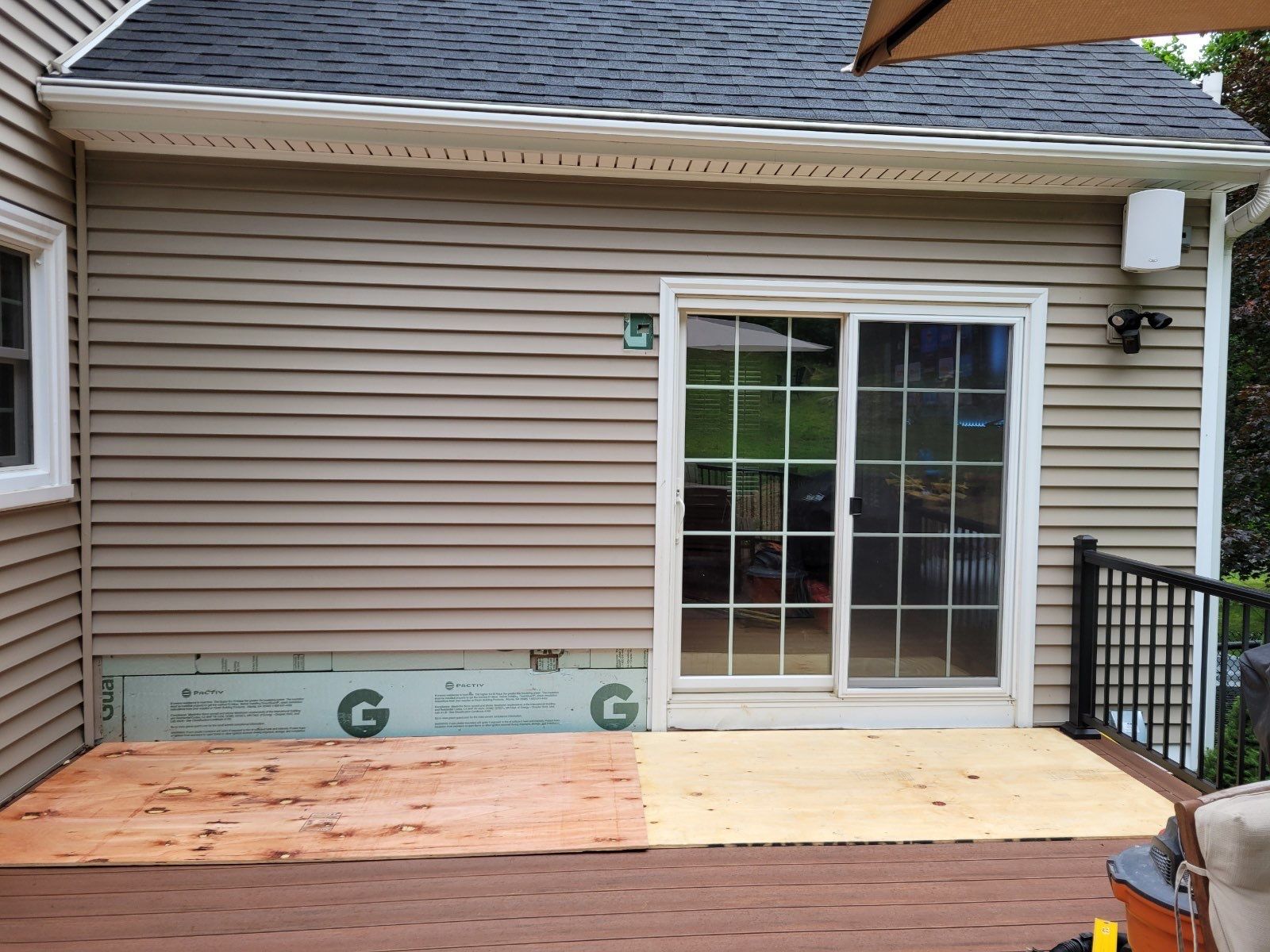 Where Indoors Meets Outdoors: Infinity by Marvin Bi-Fold Doors by DiGiorgi Roofing and Siding Inc
