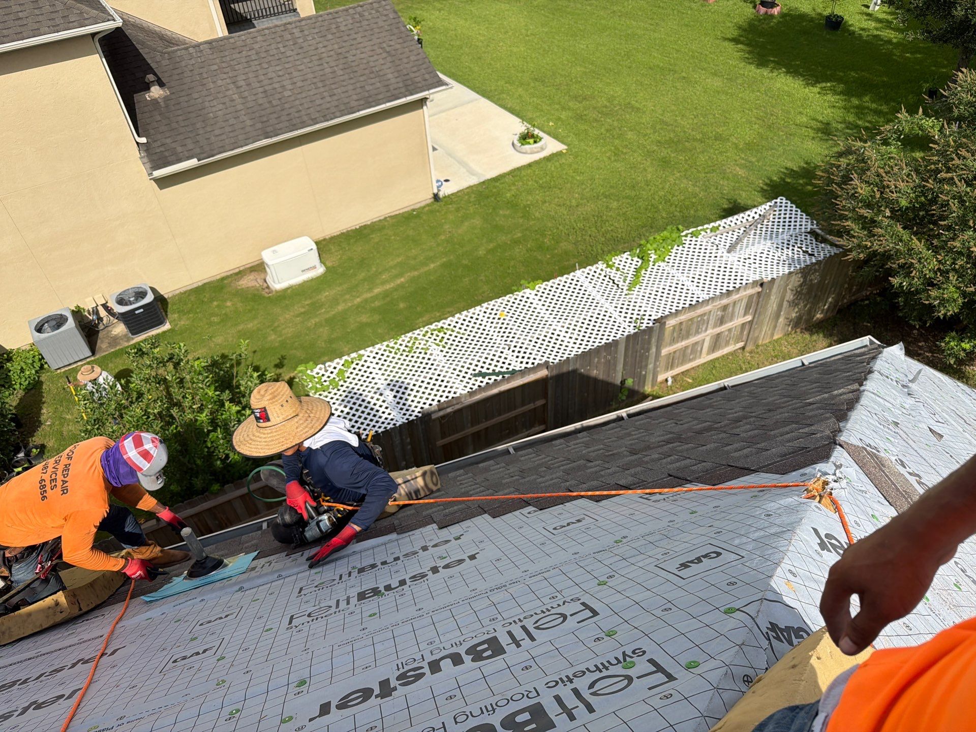 Roof Replacement in Sugar Land TX by Roof Repair Company