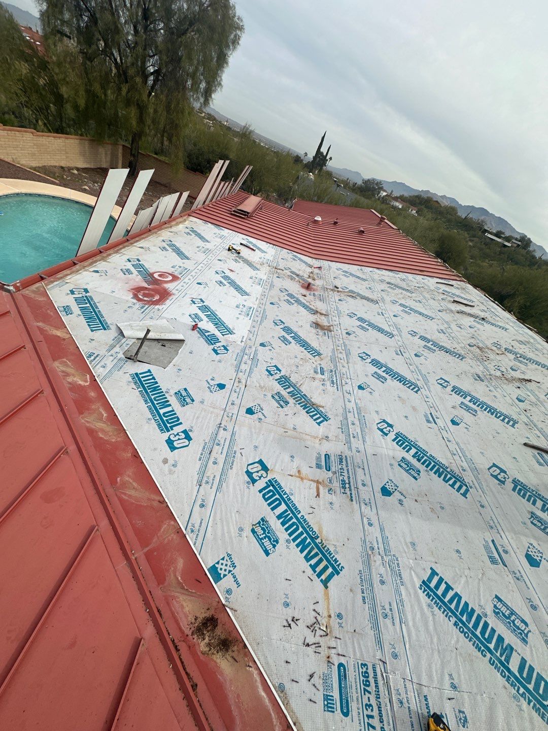 Colonial Red Standing Seam by Reimagine Roofing