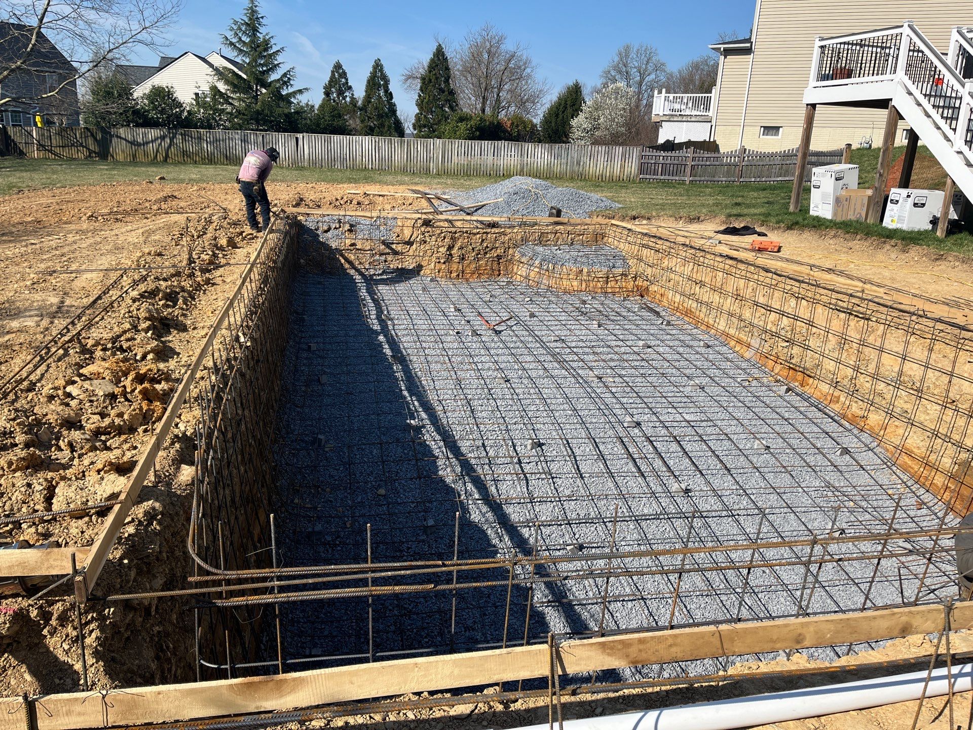 Gunite Pool with an Auto Cover by Elysium Pools