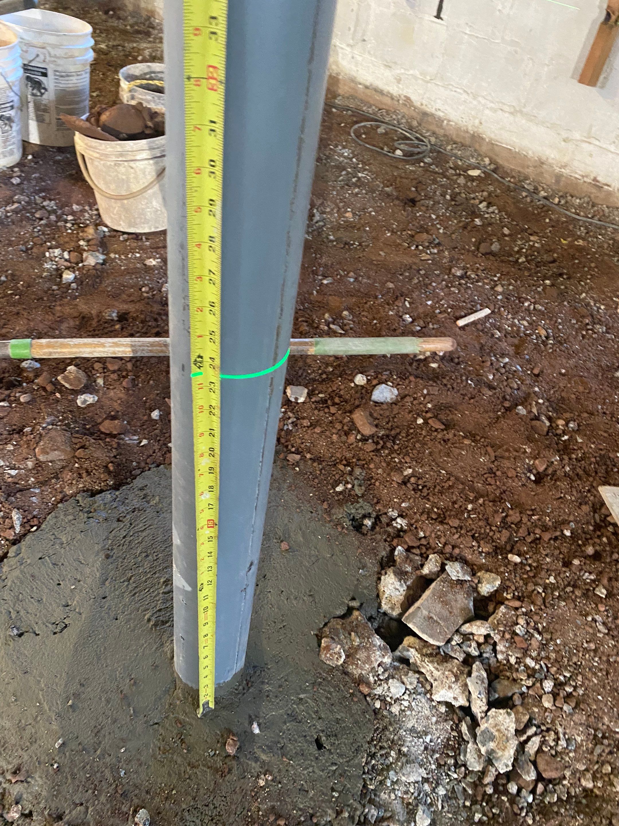 Interior French Drain, Lally Column Replacement & Concrete Floor Replacement in South Orange, NJ by Pure Service Pro, LLC
