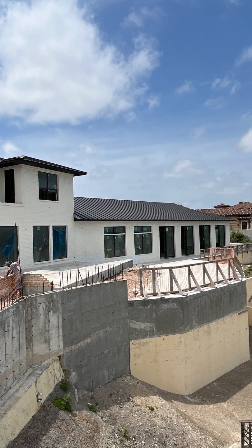 Megalodon Metal Roof on Corpus Bay by Bayfront Roofing and Construction