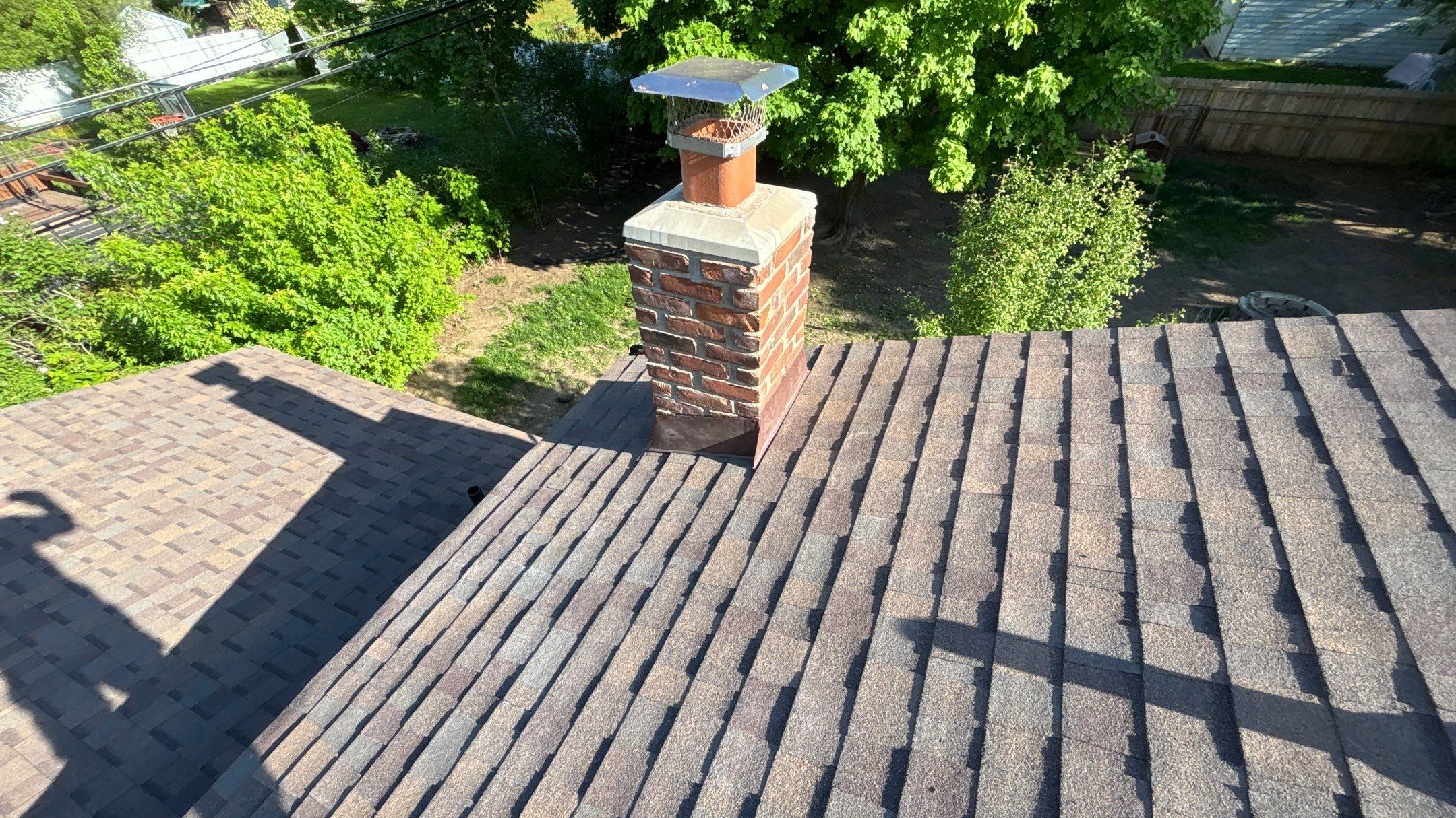 Roof Replacement using Owens Corning Teak by 180 Contractors