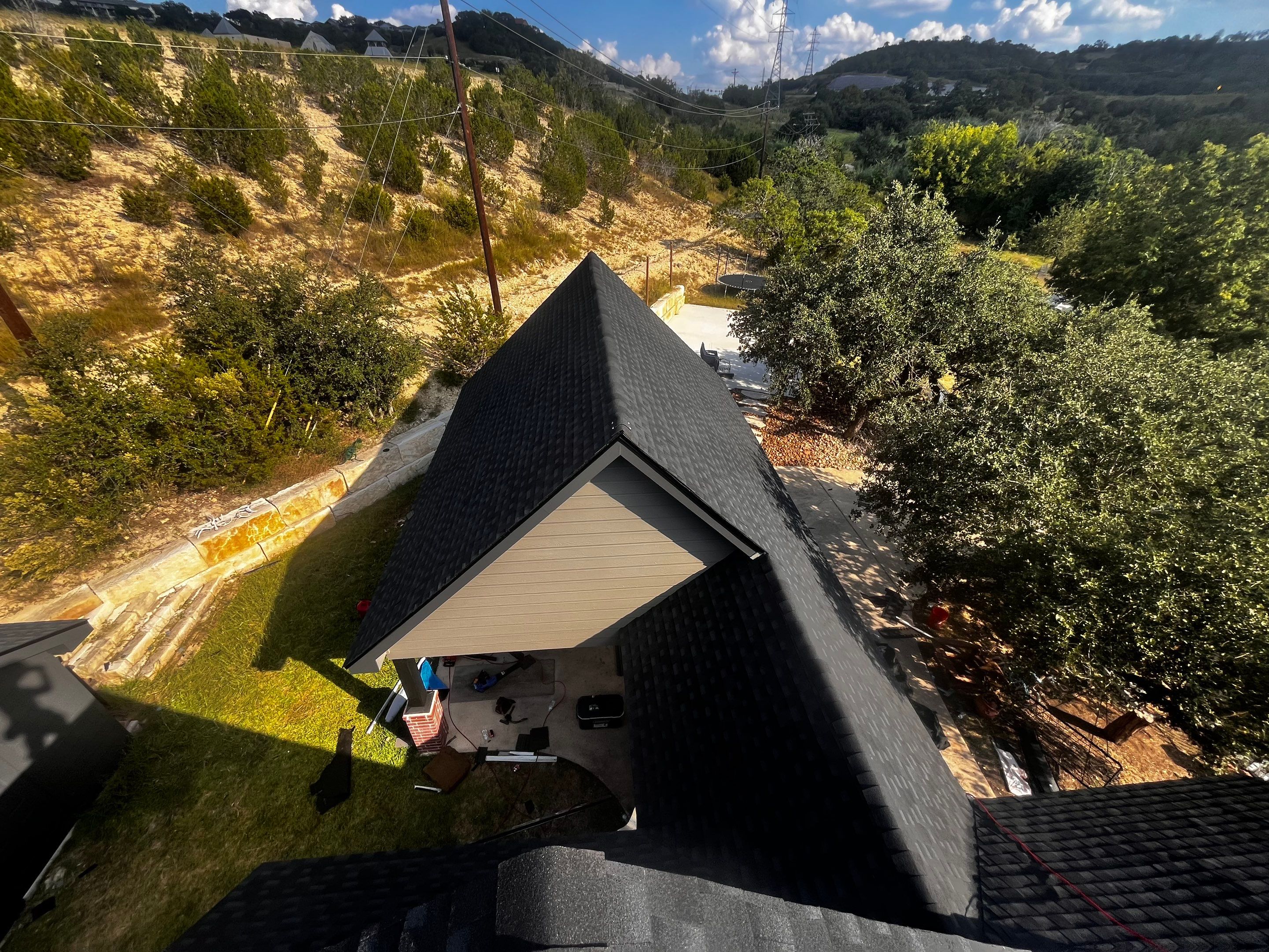 Roof Replacement and Gutter Install - 78028 by bh roofing