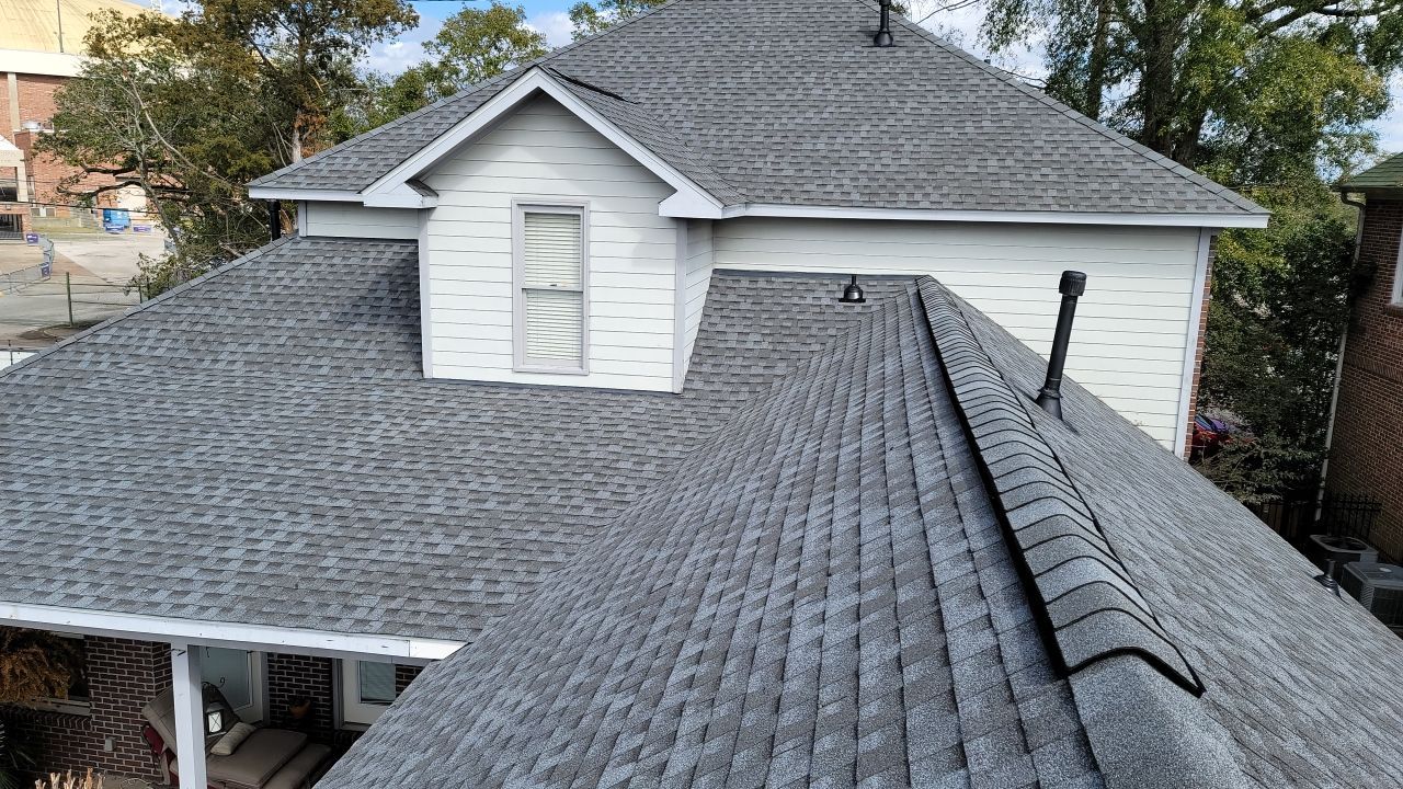 Residential Roofing Installation using Roof Replacement by American Roofing & Construction LLC