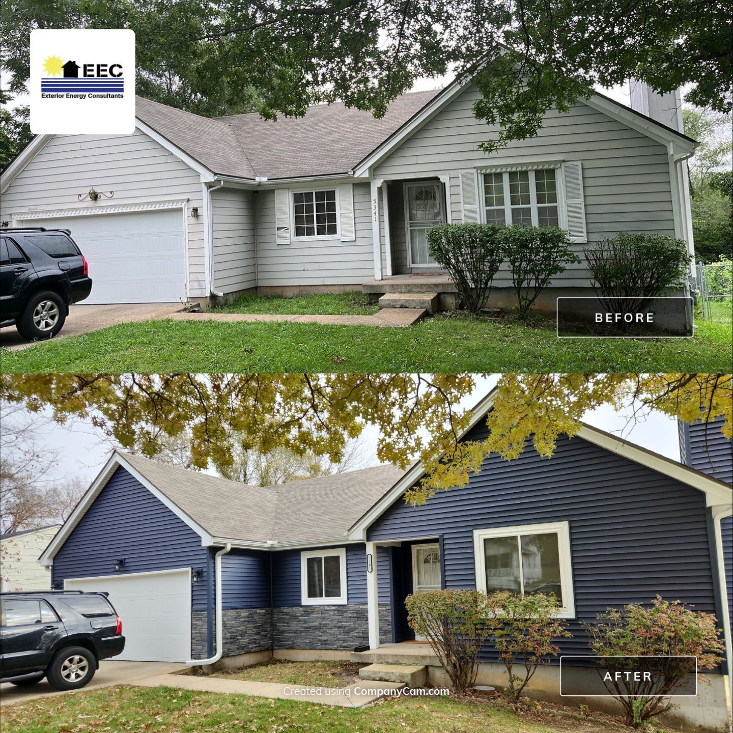 Siding Installation using Market Square by EEC  Windows, Siding & Roofing 