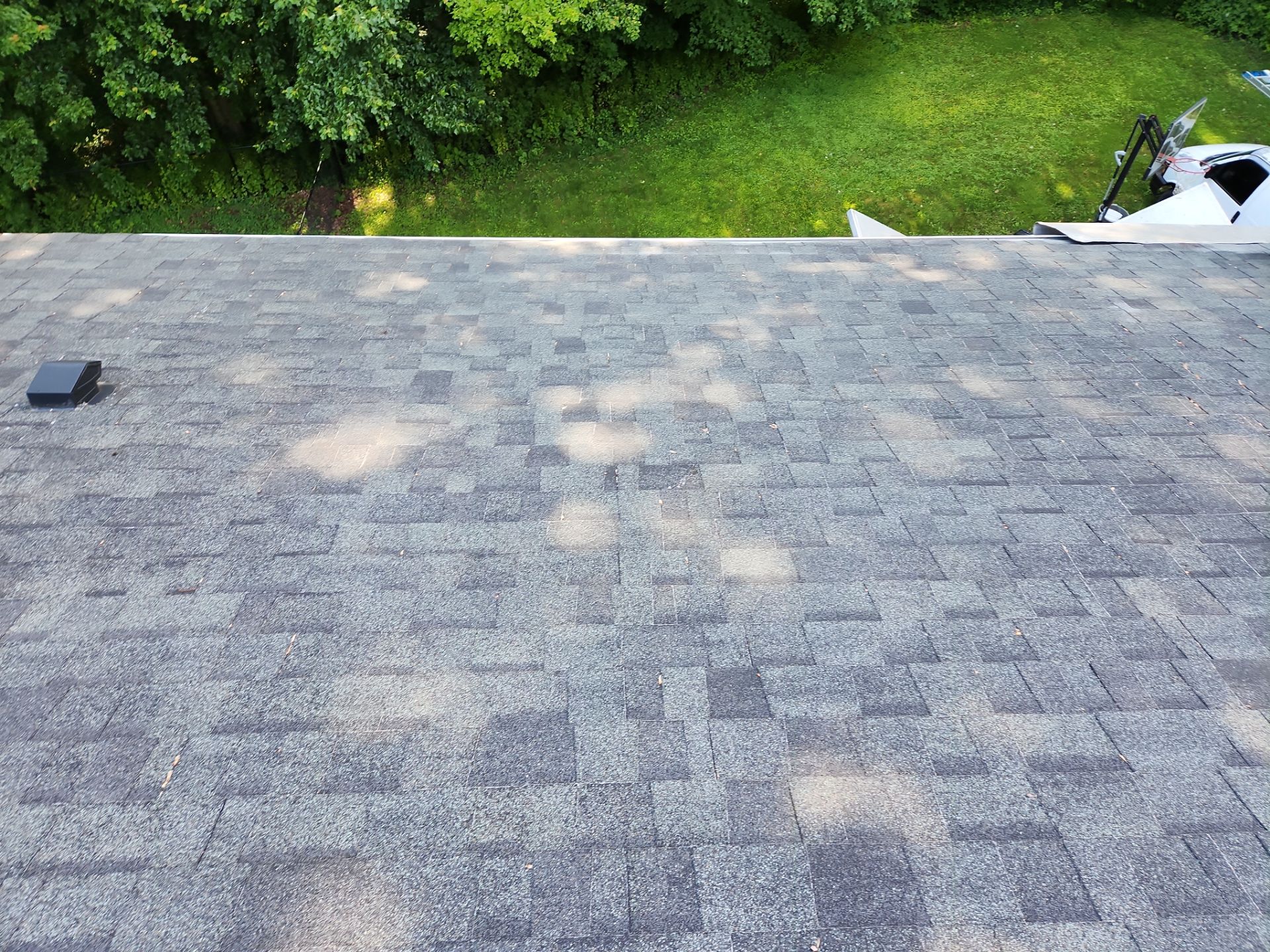 Residential Roofing Installation using Owens Corning TruDefinition Duration AR - Williamsburg Gray by A Plus Exterior