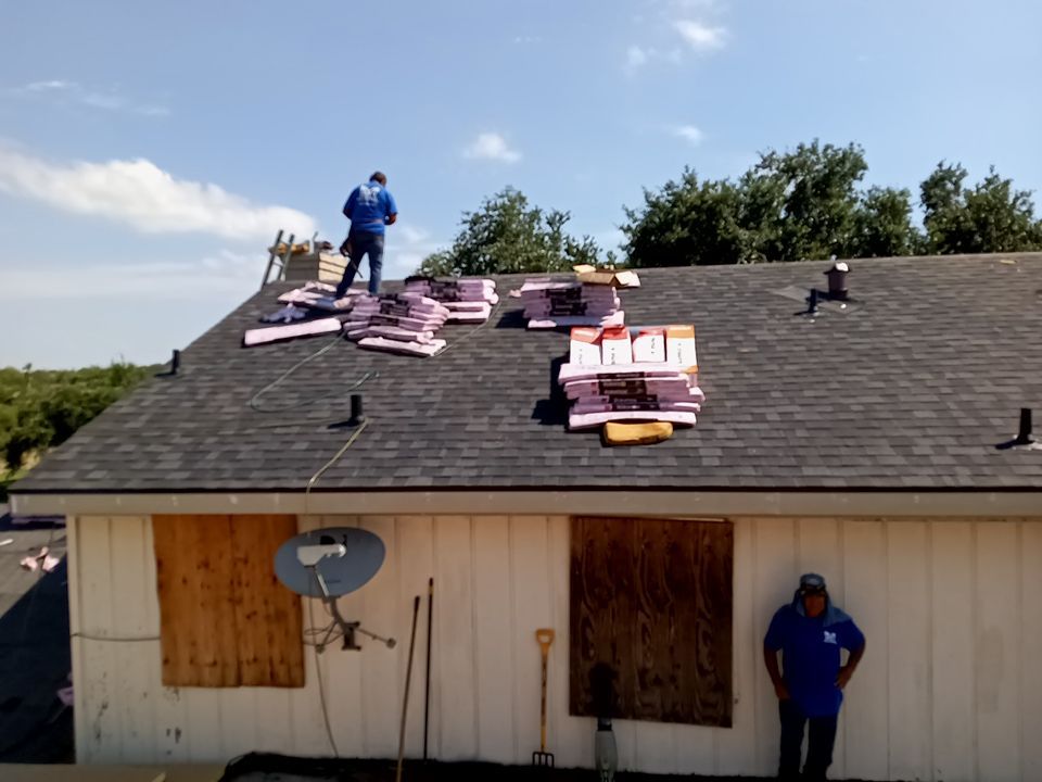Its to Hot! Insulate this roof by Bayfront Roofing and Construction