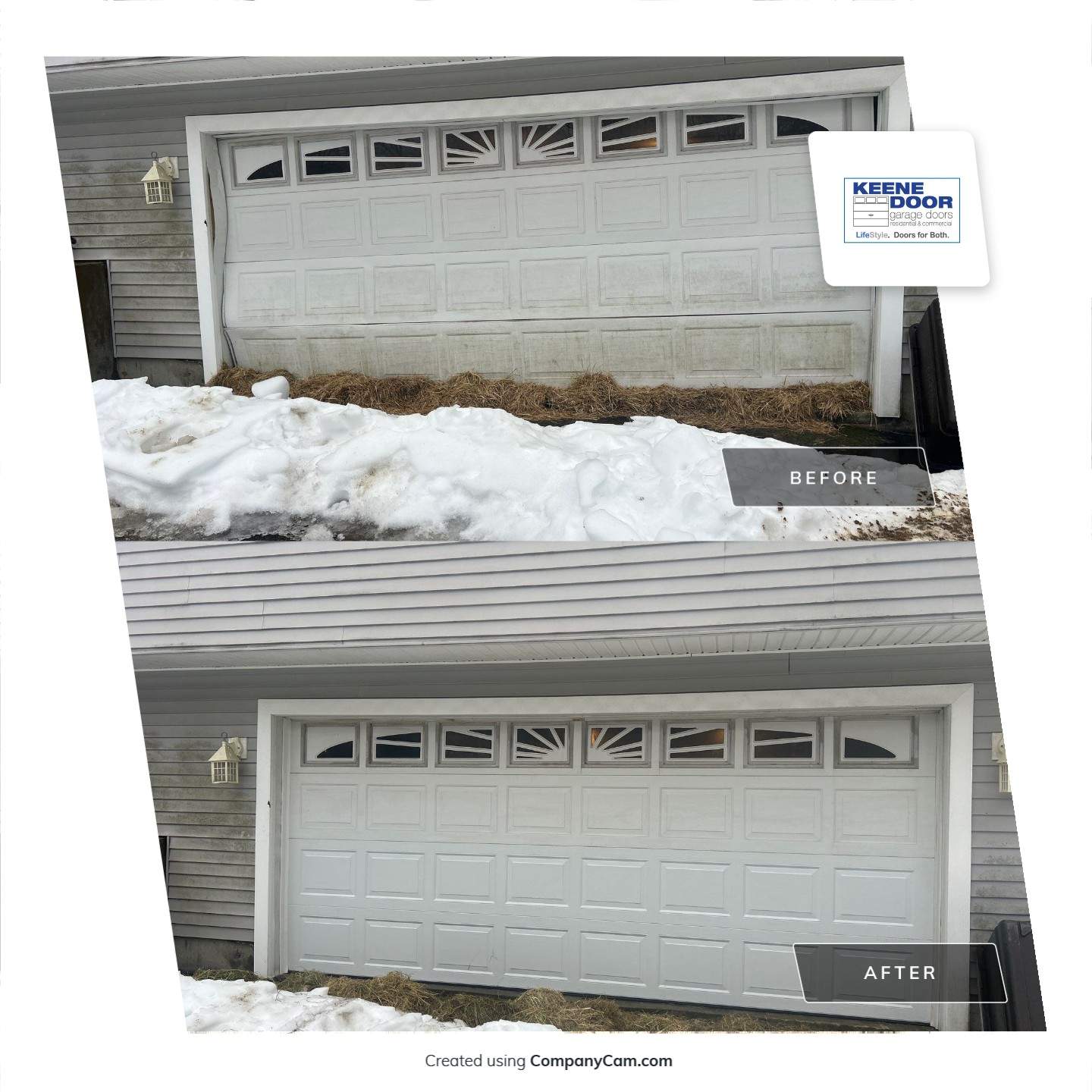 Panel Installation using Safeway  by Keene Door