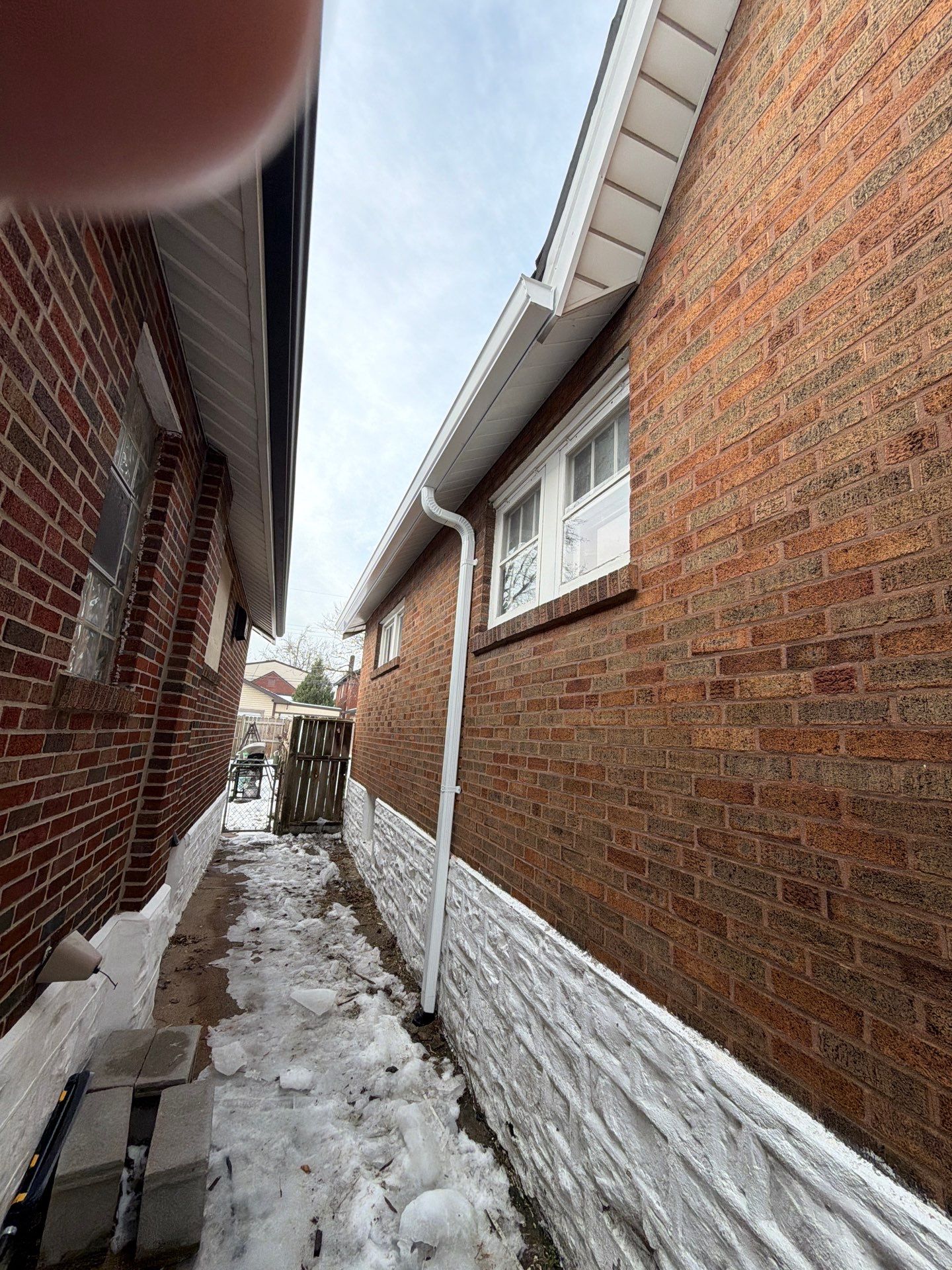 Holly Hills Storm Restoration: Soffit Repair & 6" Gutter Upgrade (South St. Louis) by Acute Roofing And Exteriors