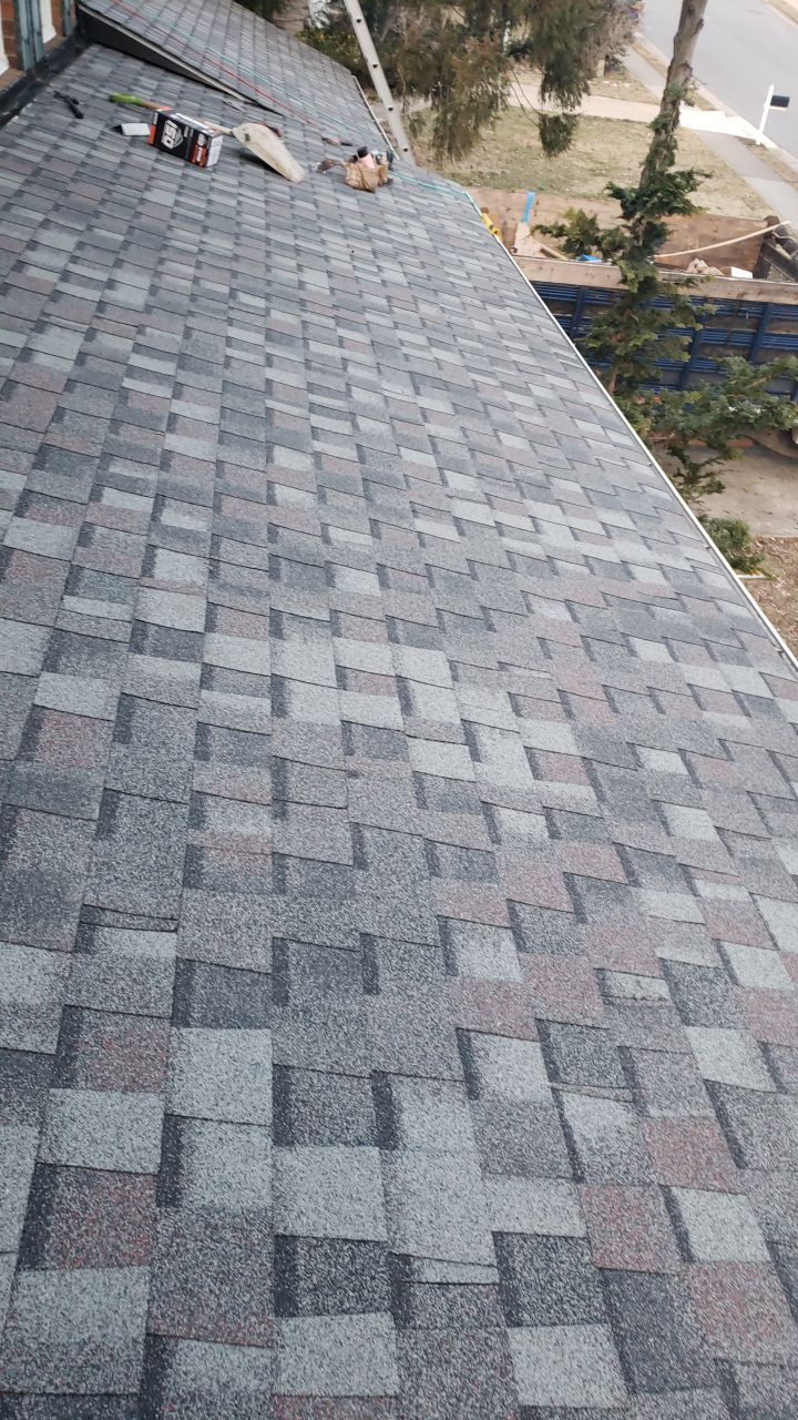 Burke Certainteed Landmark Pro MD Colonial Slate New Roof Installation by RM Banning, Inc.