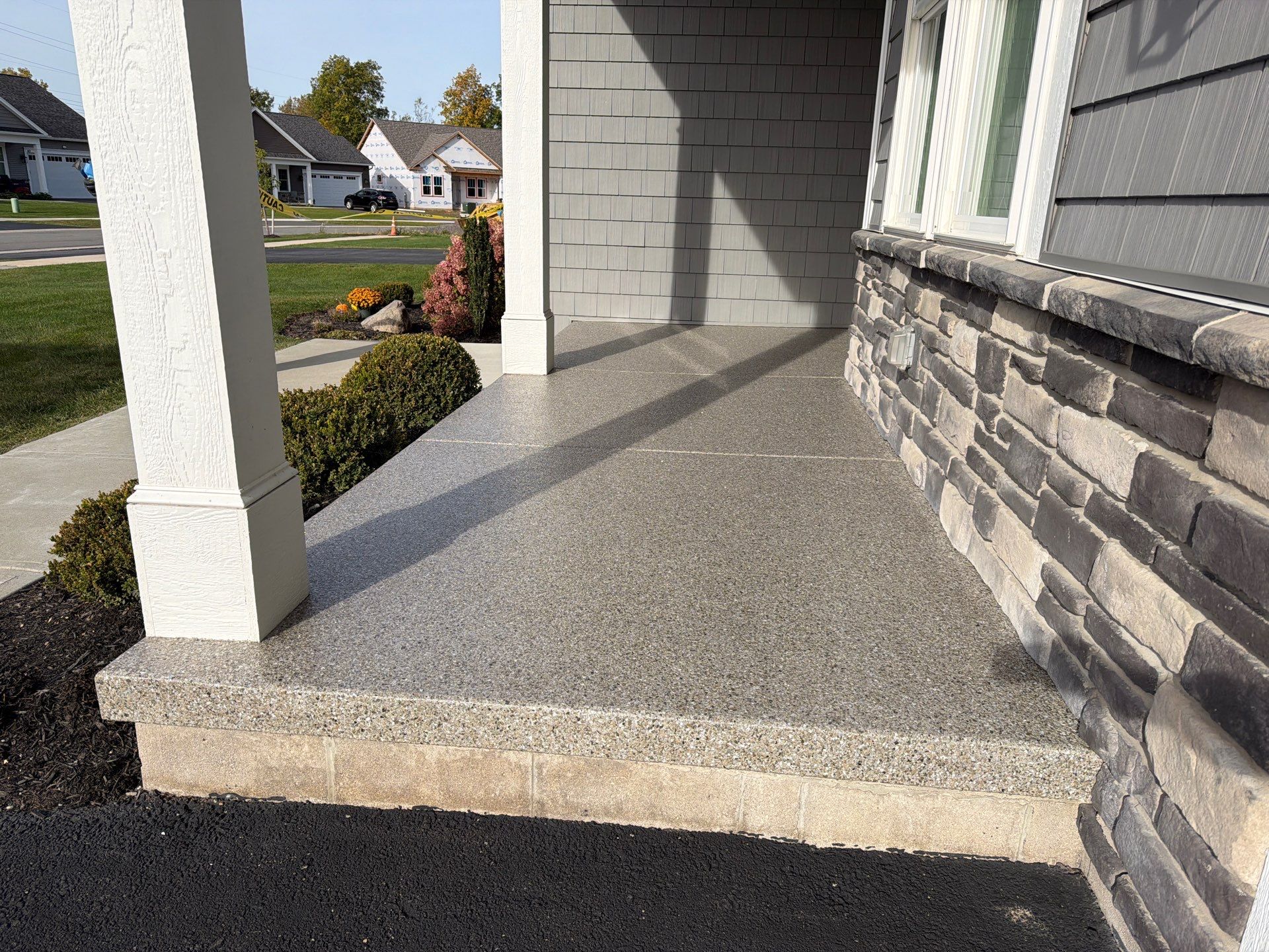 VIntage Shalestone Stoop Coating by NG Masonry & Construction LLC