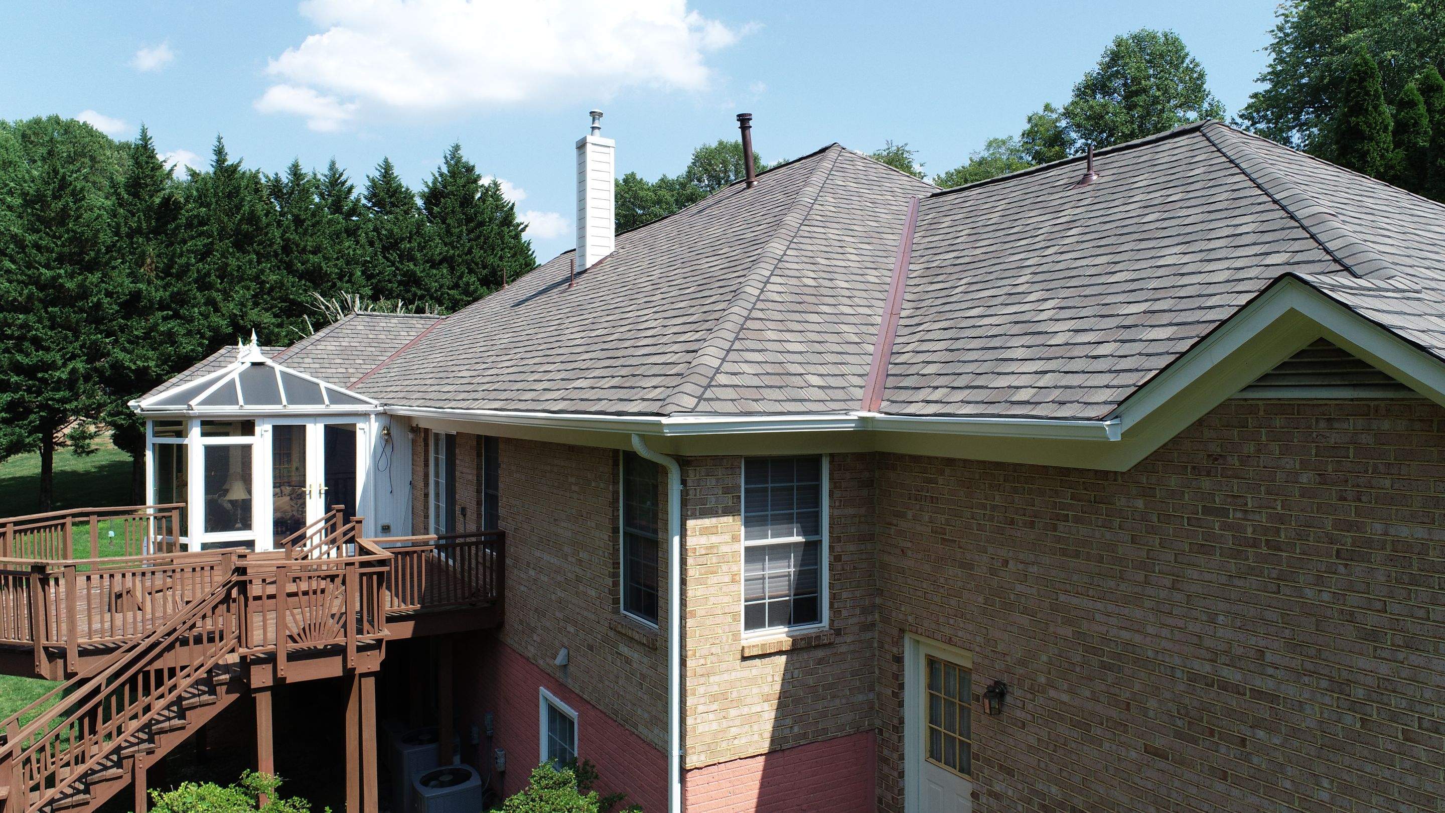 Roof Replacement using Certainteed Grand Manor Shingles by American Home Contractors