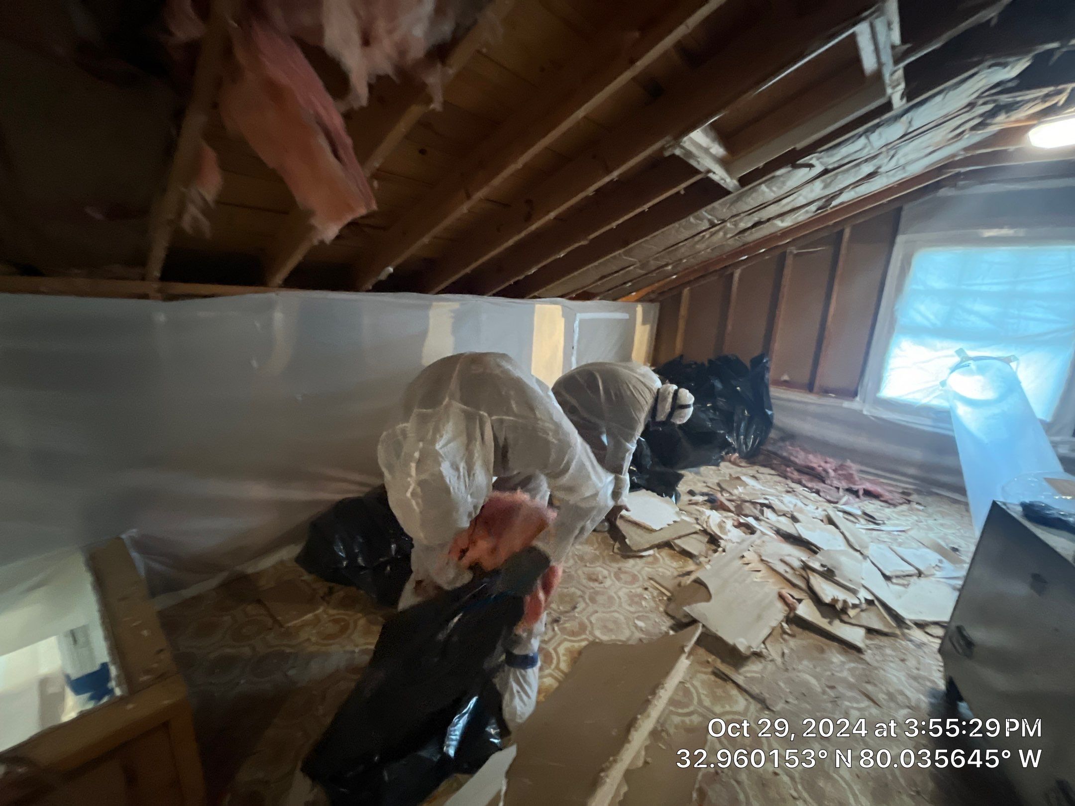 Residential Abatement plus Mold Remediation by EAS Environmental, LLC.