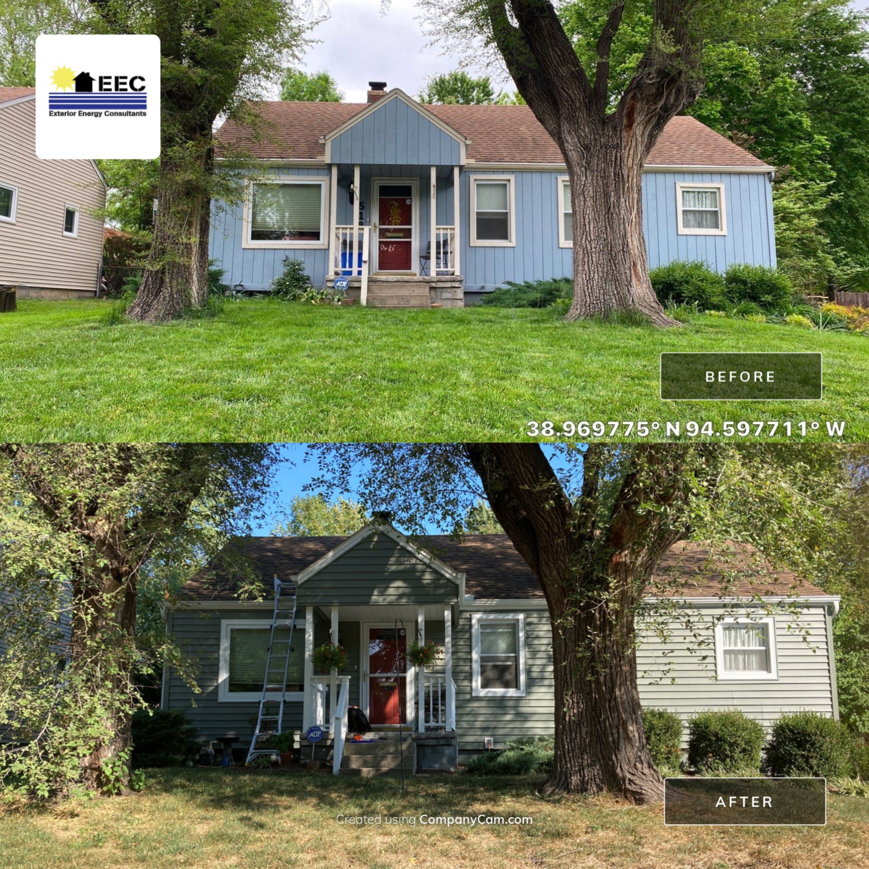 Siding Installation in KCMO by EEC  Windows, Siding & Roofing 