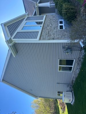 Gutter and Downspout Installation for Traverse City Residential Home