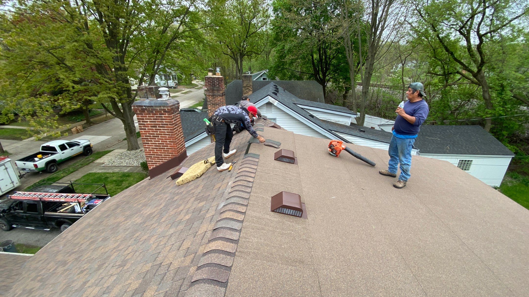 Roof Replacement using CertainTeed Landmark by 180 Contractors