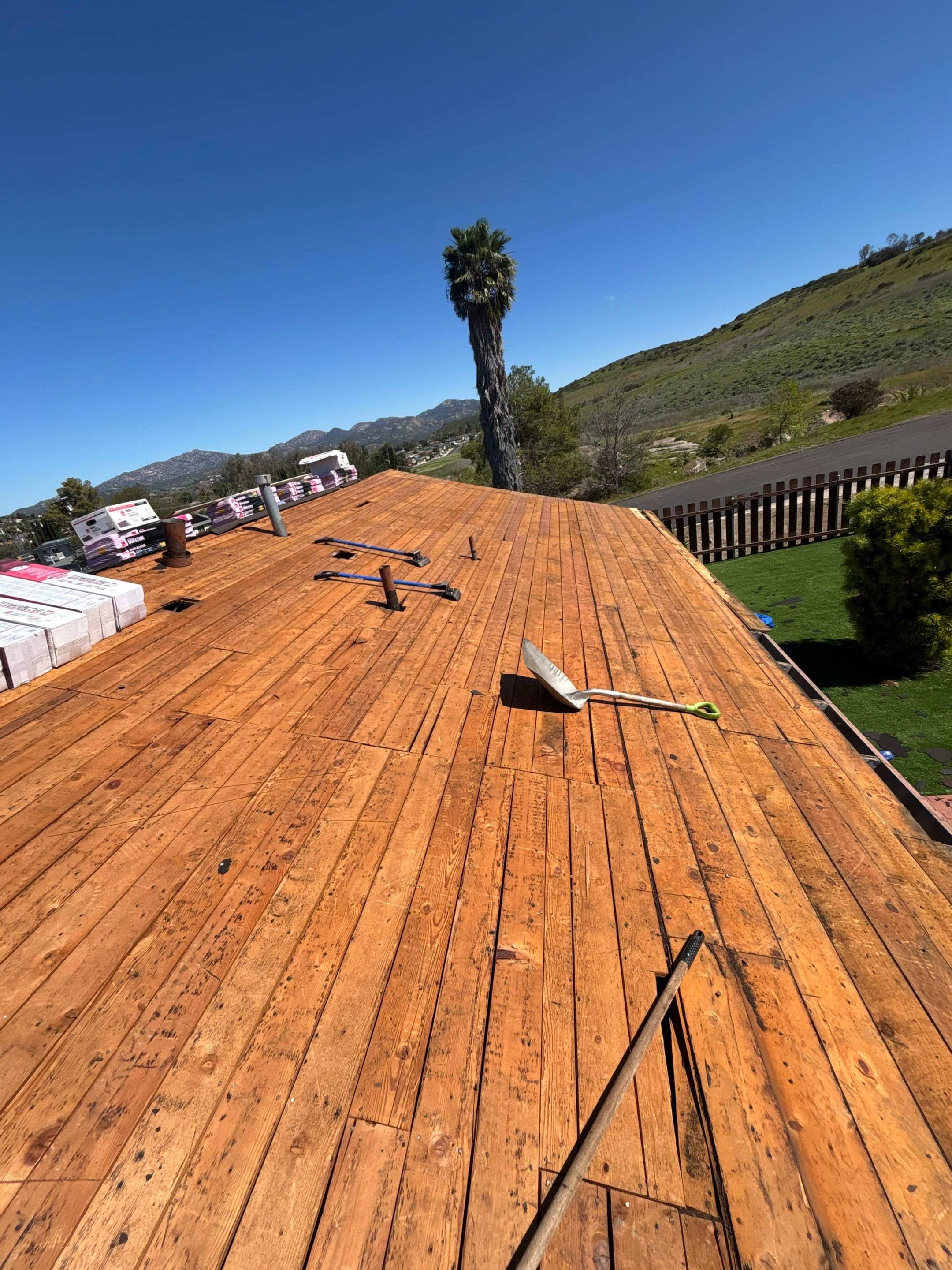 Poway Full Roof Replacement with Owens Corning Duration COOL Sand Castle Shingles by Zenith Roofing Services