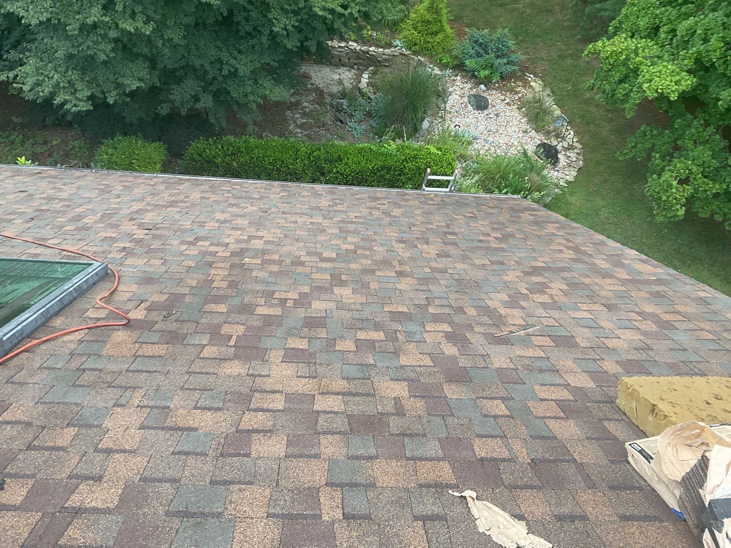 New Shingle Roof, New Skylights, New Windows, Repair T-1 11 panels by Alpha Design Services