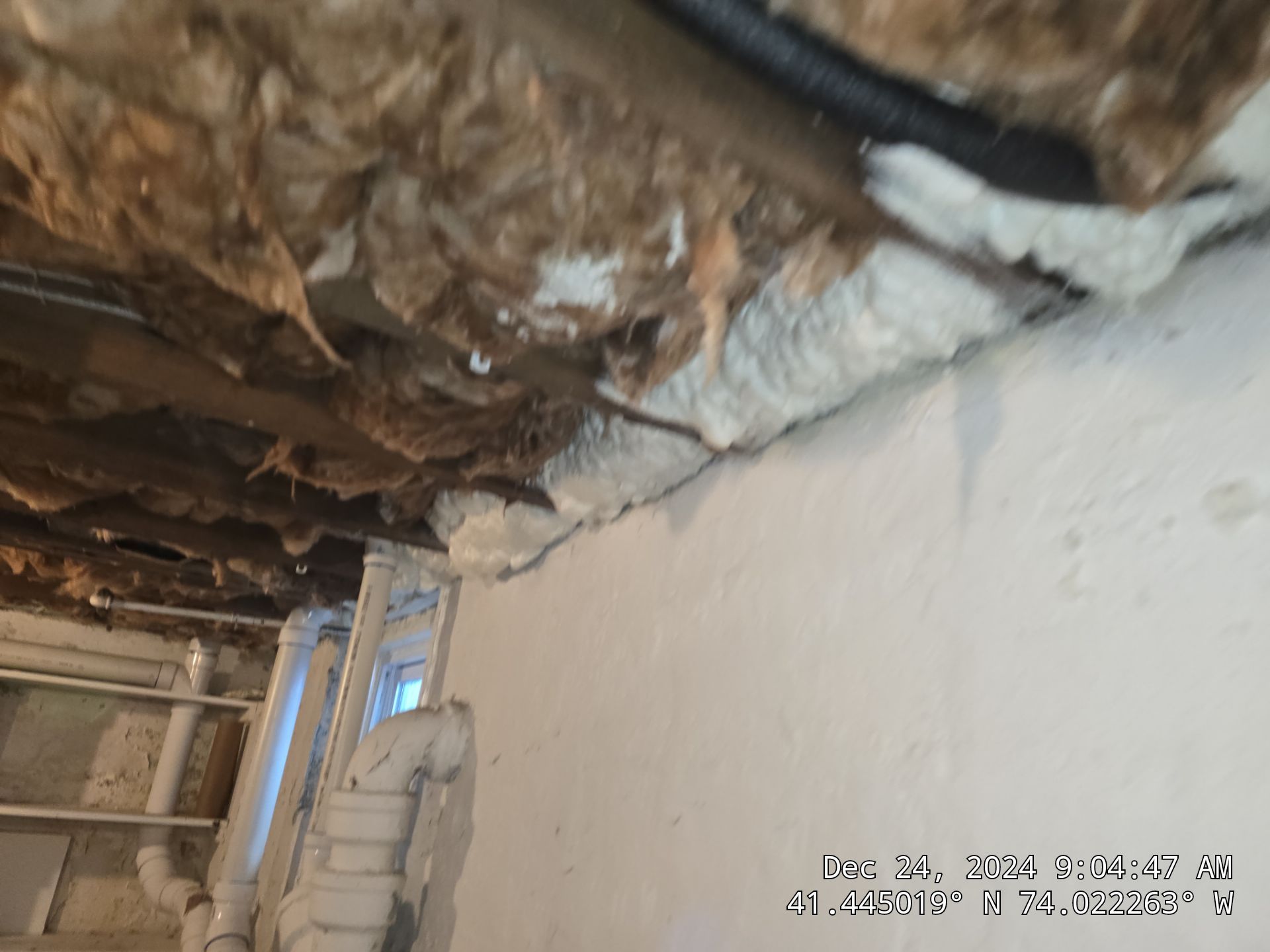 Attic Insulation using open cell spray foam by NYS Foam & Energy