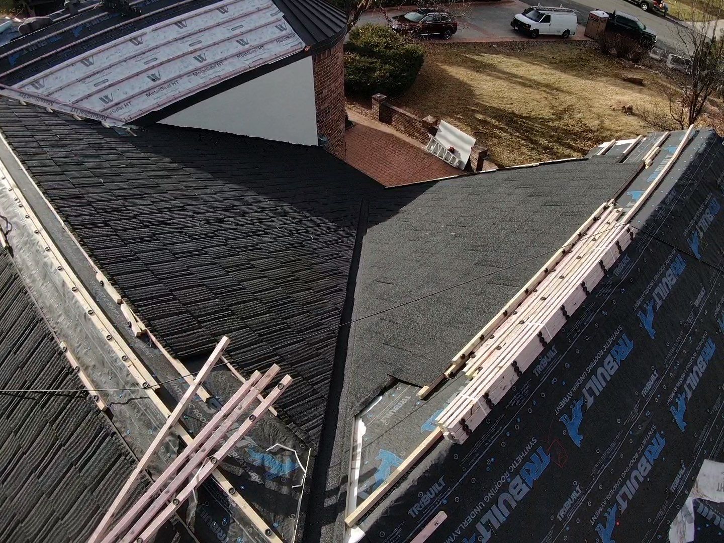 Unified Stone Coated Roof & Stucco Remodle by Blue Peaks Roofing LLC