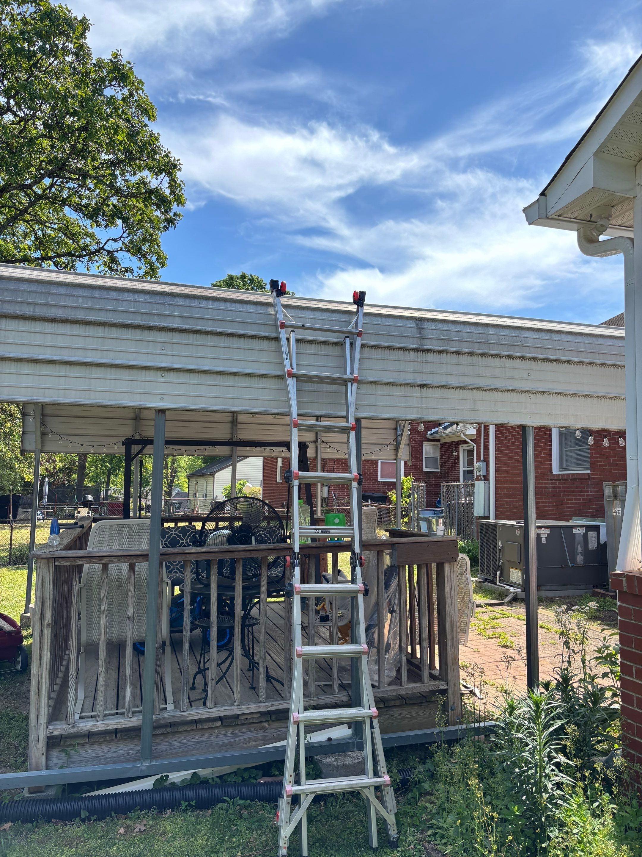 Roof replacement by hail damage by Just Brilliant Restoration JBR