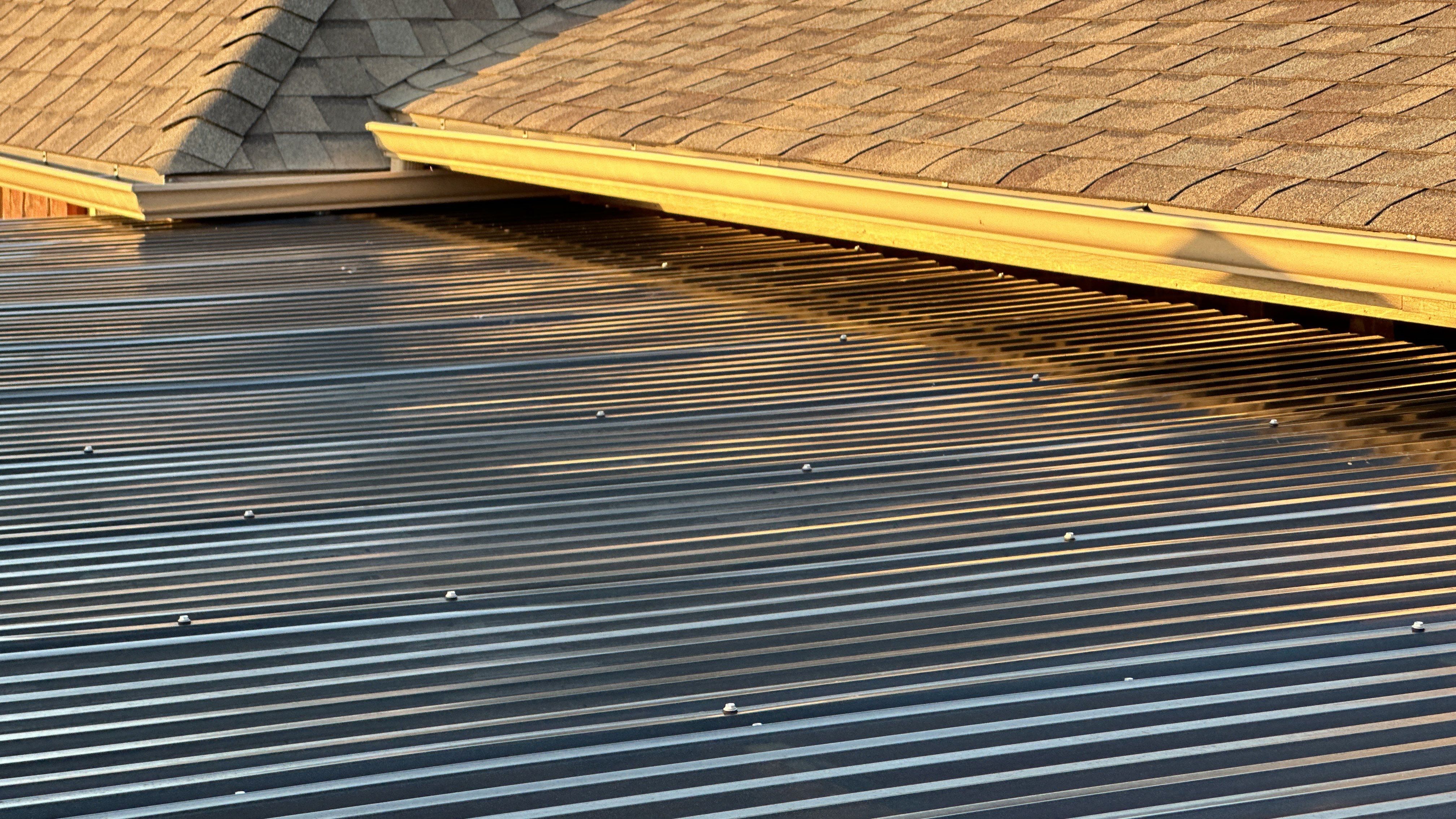 Reroof using GAF HDZ - Weathered Wood by Castillo Roofing
