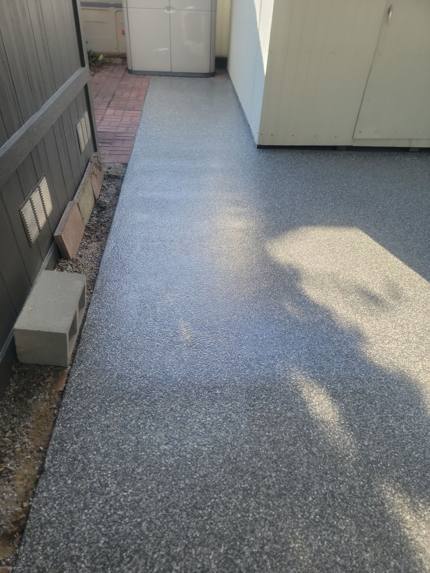 Silver Creek Carport Floor Coating in Pismo Beach by MGP Coatings
