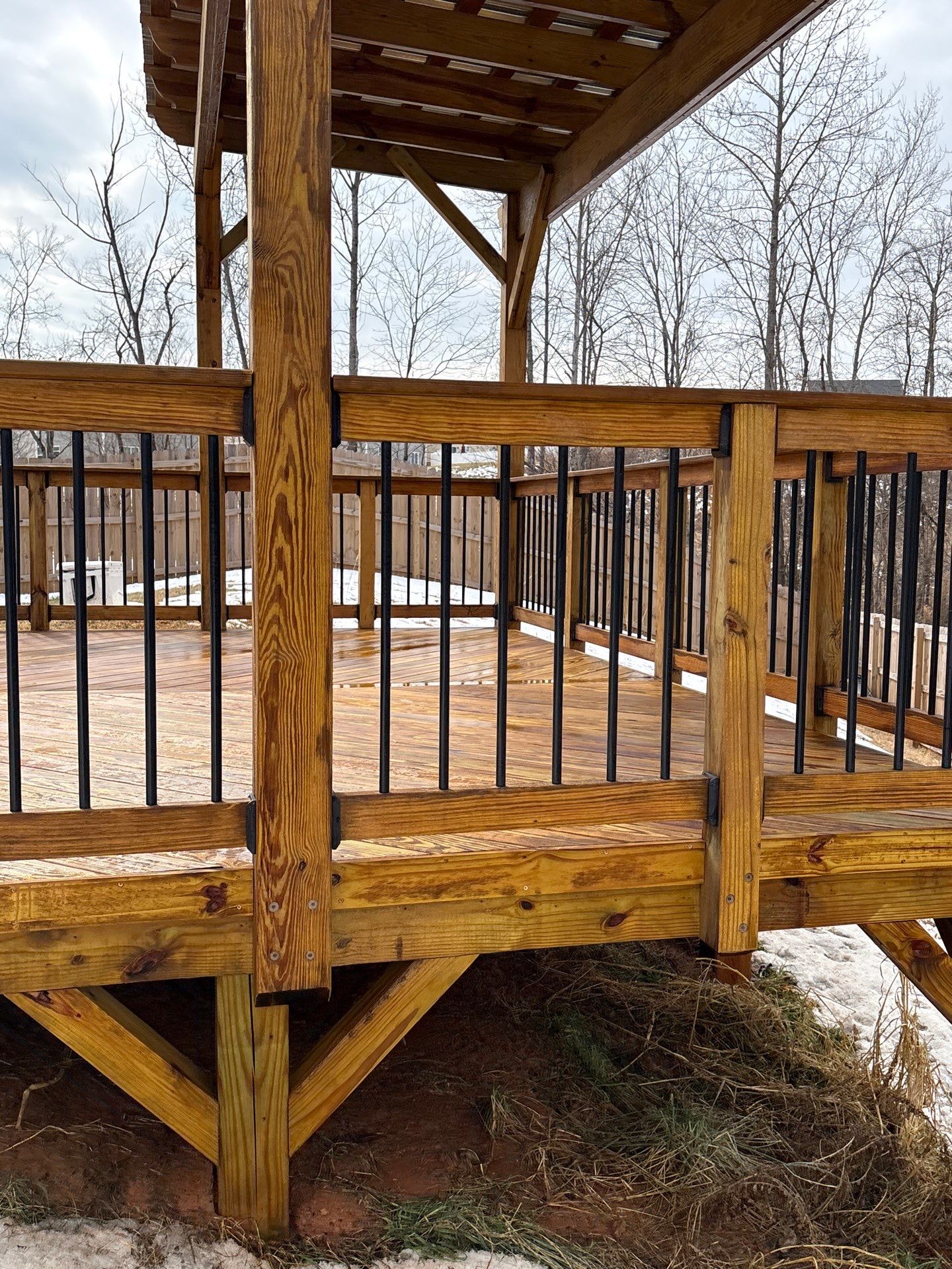 Wood Pergola using Wood Sealant by DuraSeal