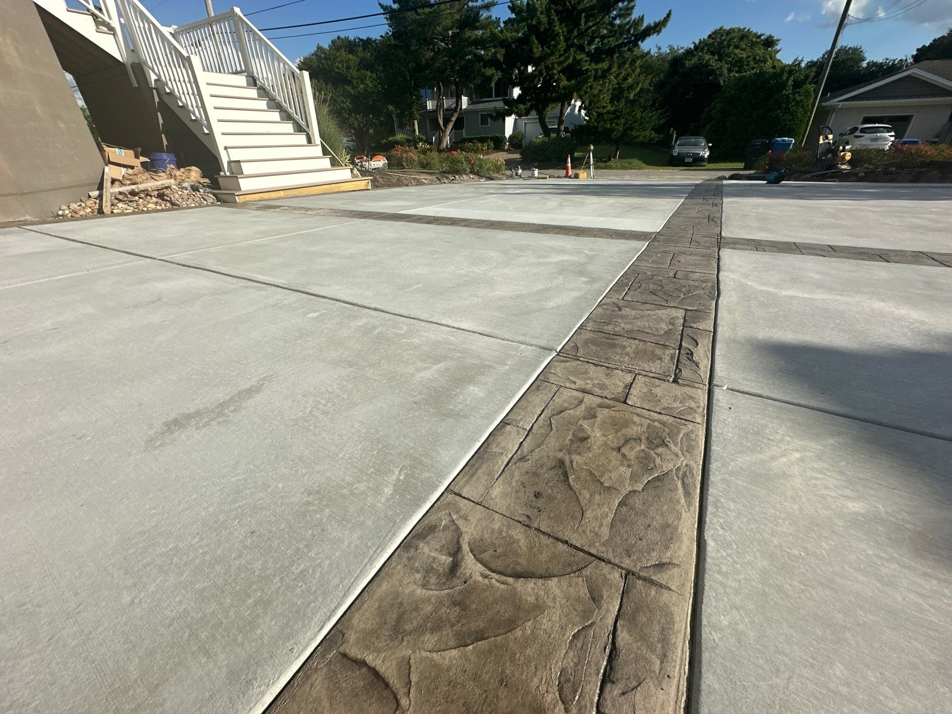 Project in Virginia Beach by Sam The Concrete Man Virginia Beach