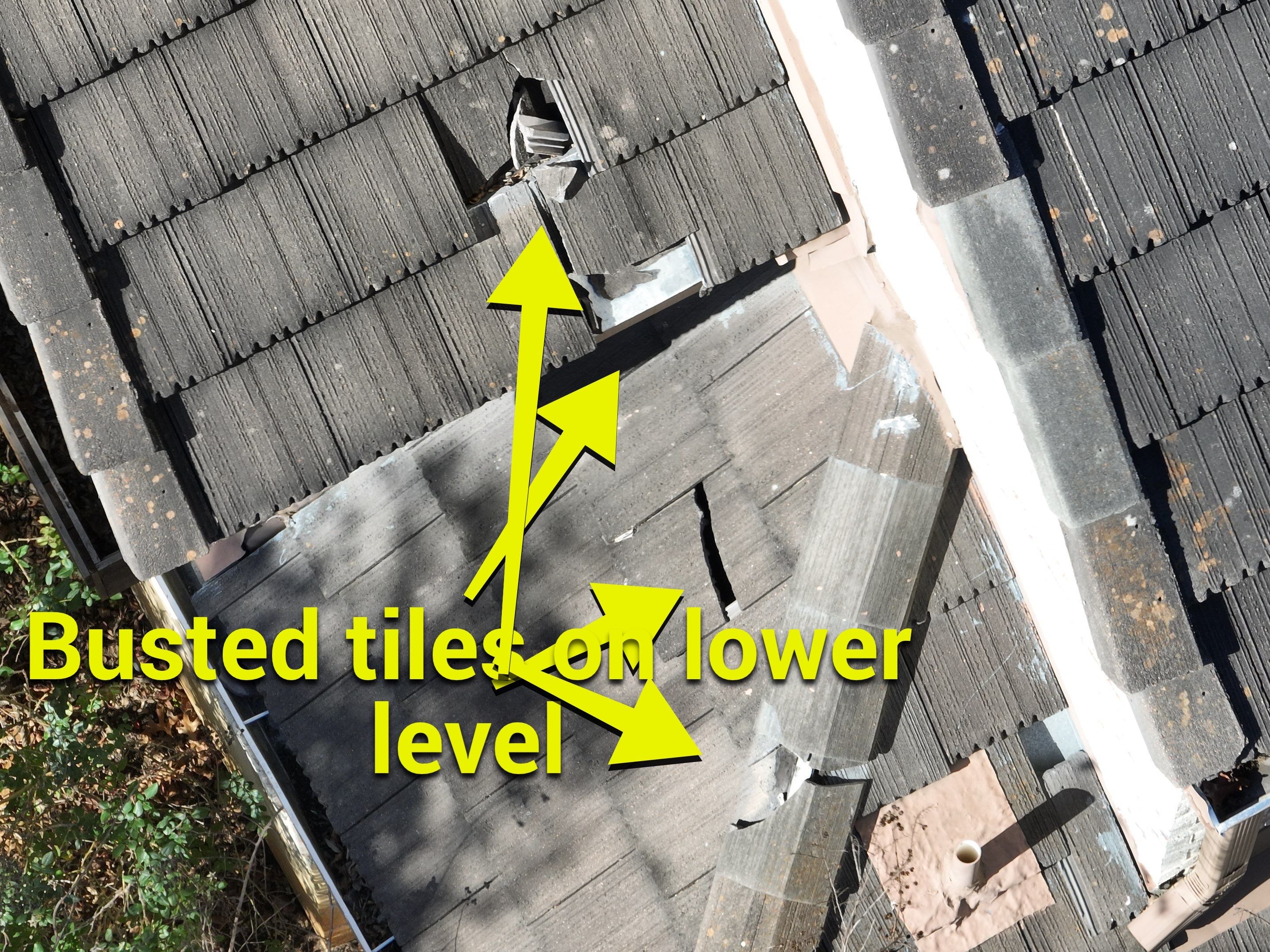 Tile Roof Repair  by Premier Roofing and Contracting