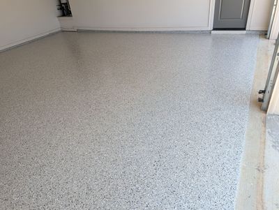 Garage Floor Coating using Cabin Fever