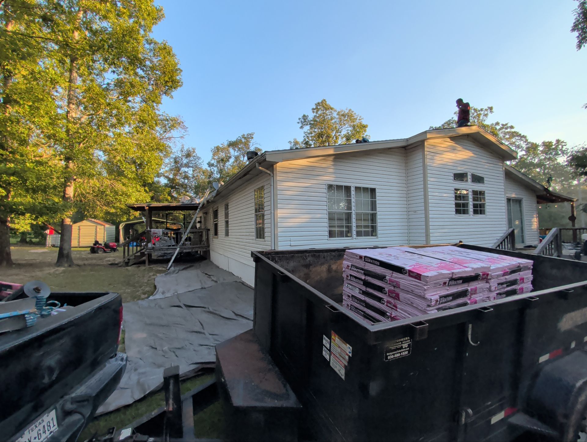 Project in Conroe by Roof Guard And Construction