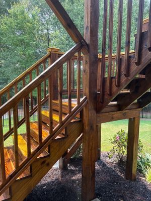 Deck using Wood Sealant