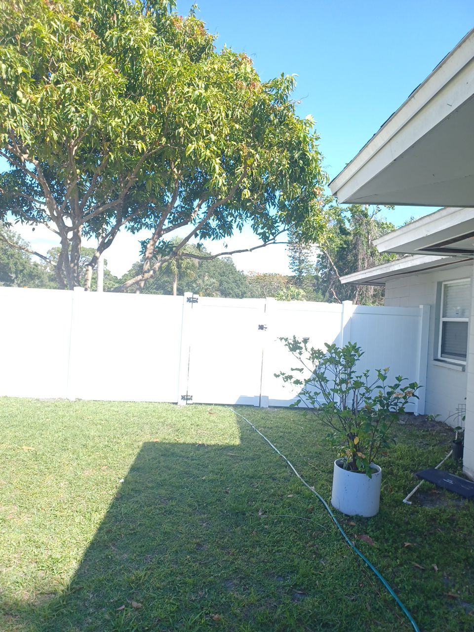 Bradenton, FL 6ft. Tall White Vinyl Privacy Fence by Asap fence and gates, LLC