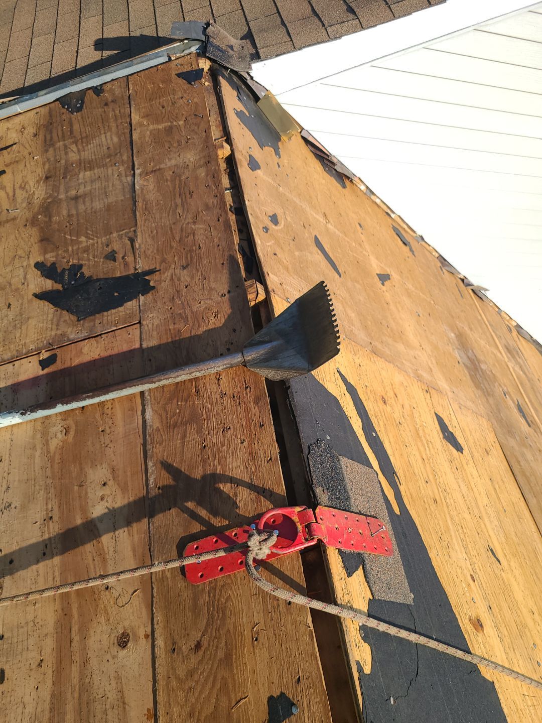 Montclair: Roof Installation with CertainTeed Landmark Designer Shingles in Burnt Sienna by RM Banning, Inc.