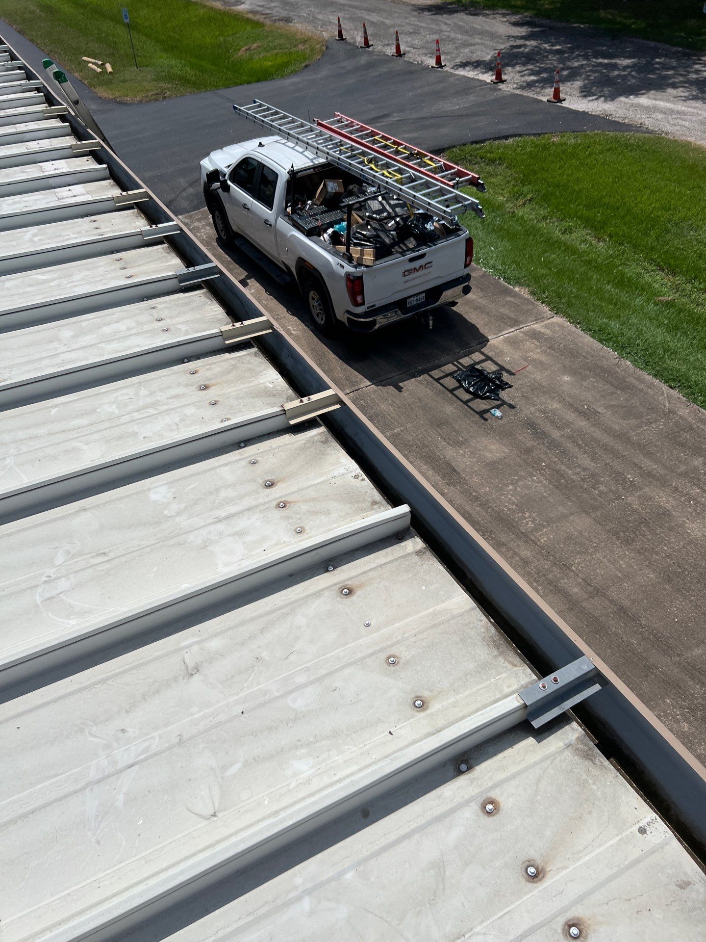 Commercial Roofing Repair using Metal by Roof Repair Company