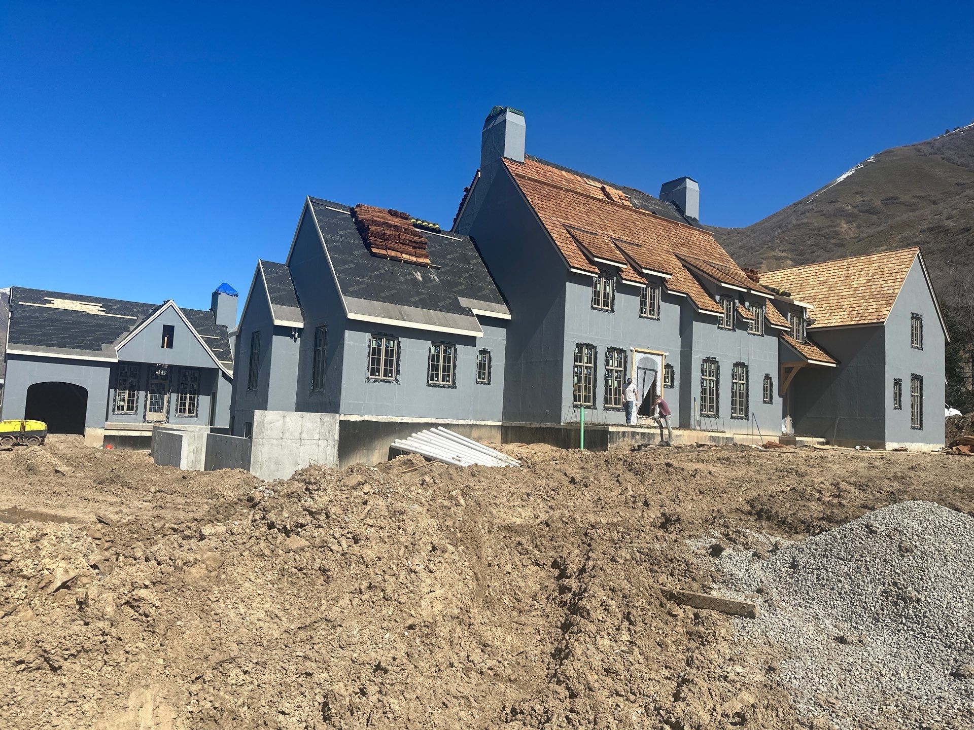 Project in Mapleton by Master Rain Gutters.