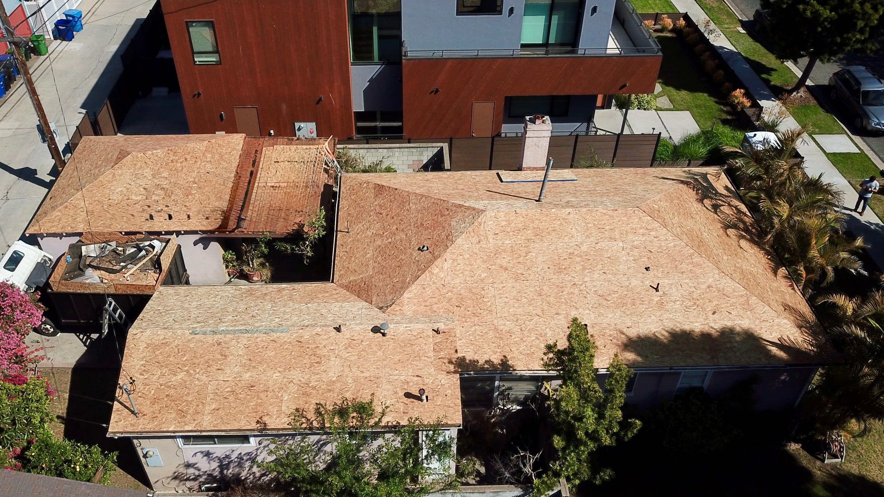 Residential Reroof in Los Angeles by Hull Brothers Roofing