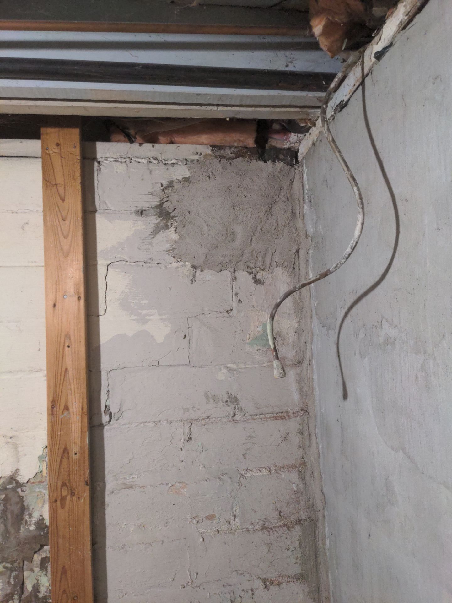 Basement Wall Rebuild with Exterior Waterproofing by Toledo Basement Repair