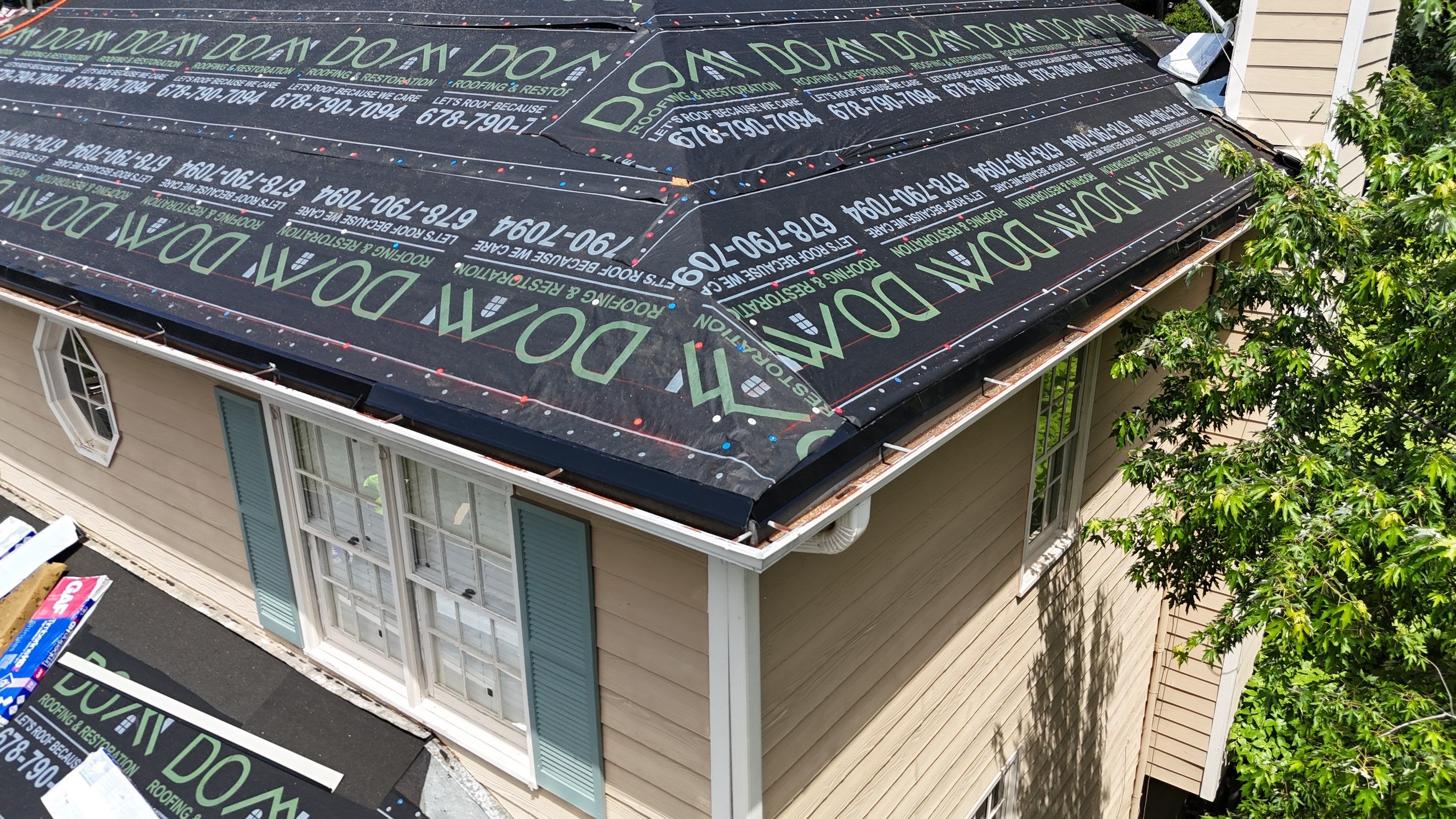 Secret Pi Ne Sugar Hill Roof Replacement  by Dom Roofing & Restoration