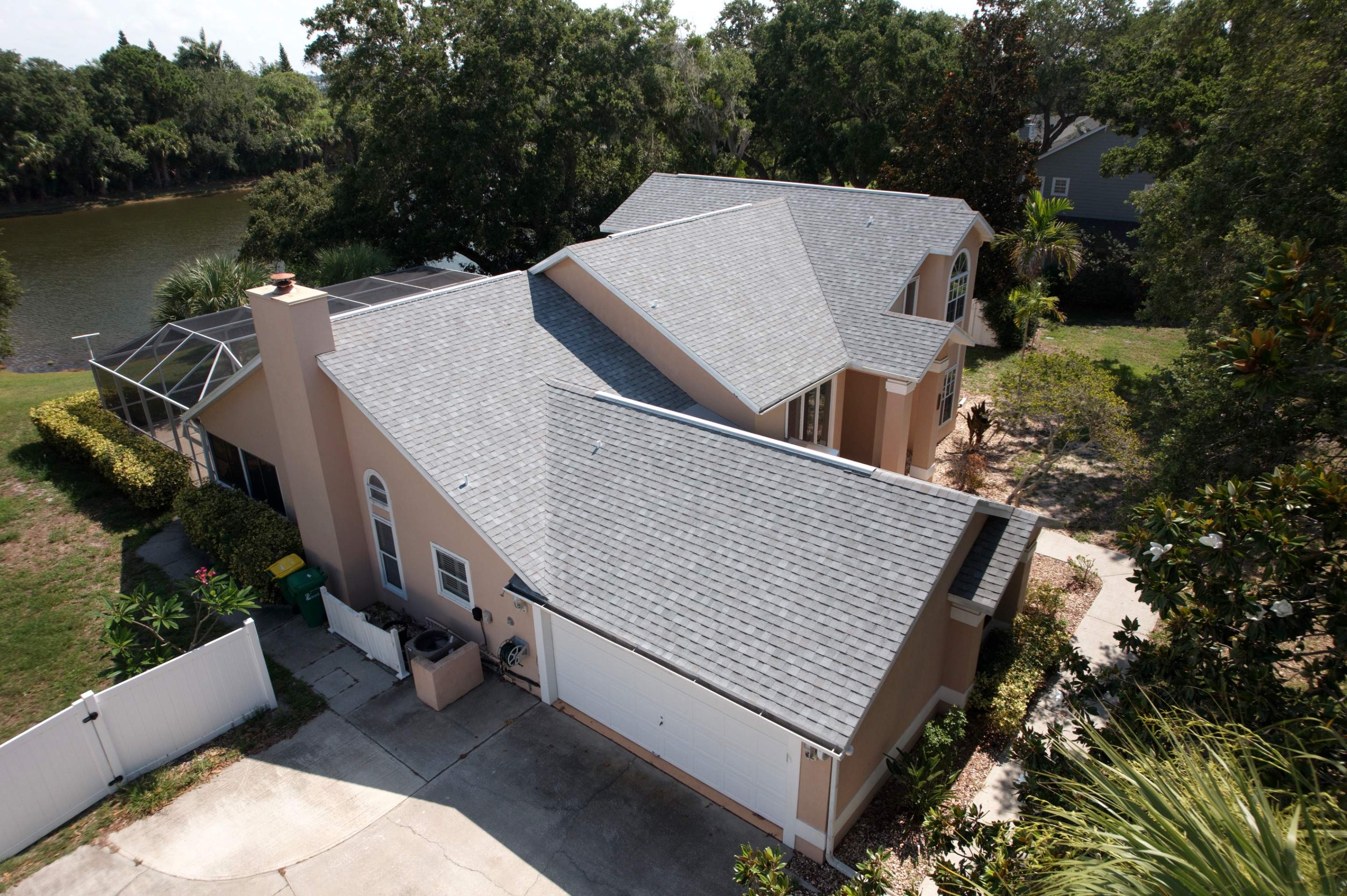 Merritt Island Architectural Shingle Roof Replacement and Decking Repair by Wiedmann Construction & Roofing