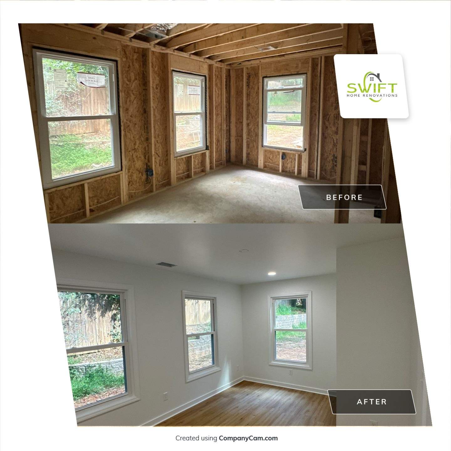 Custom Room Addition and Interior Finishing in Duluth, Georgia by Swift Home Renovations