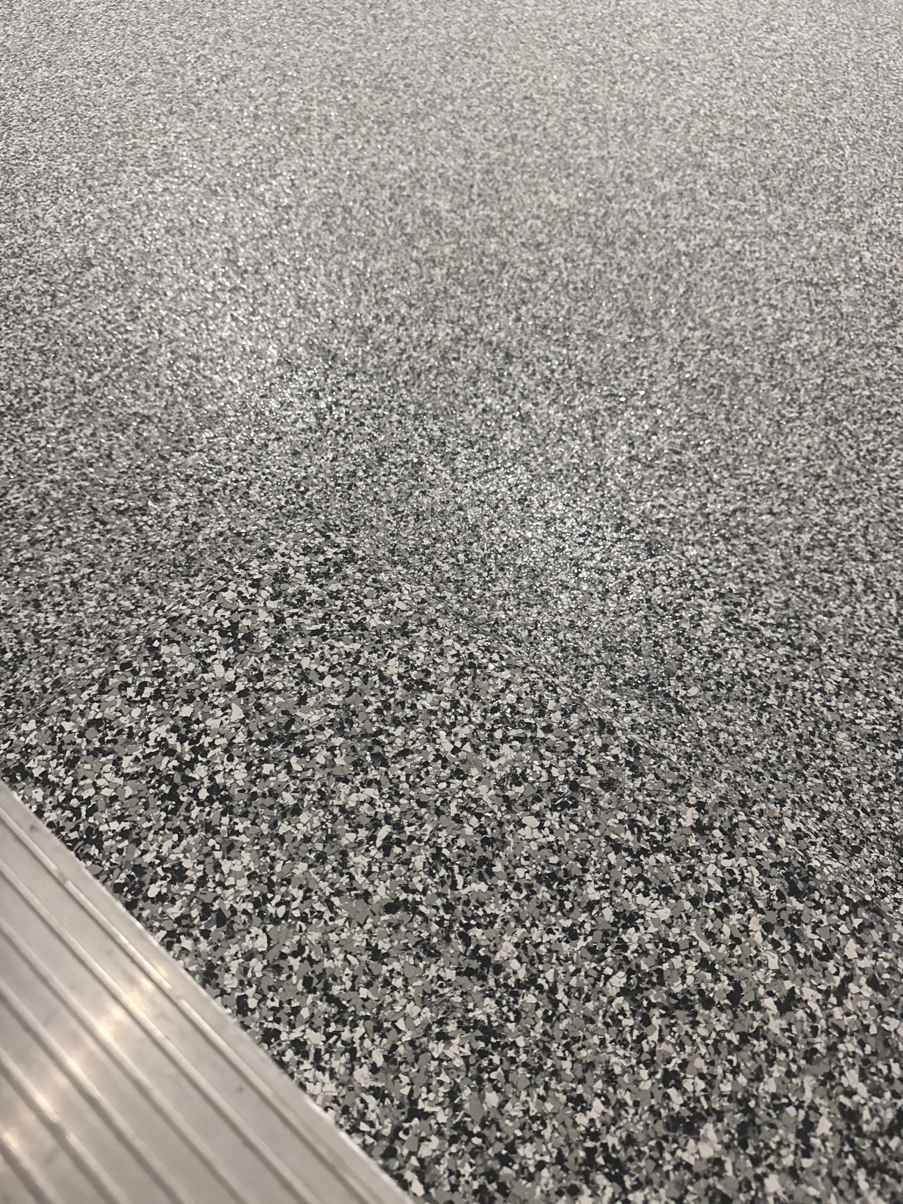 James' New Garage Floor Looks Great! by Banner Garage