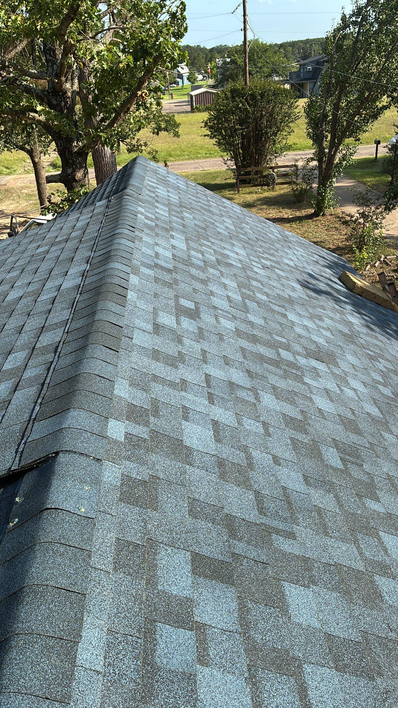 Black and Blue New Roof by Berry Good Roofing