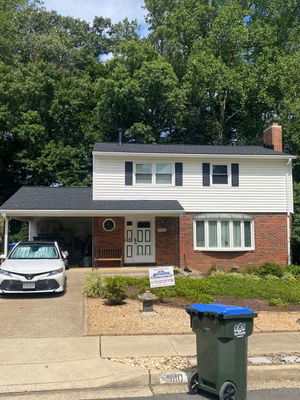 Burke: Residential Roof Installation with CertainTeed Landmark Pro Designer Shingles in Max Def Charcoal Black